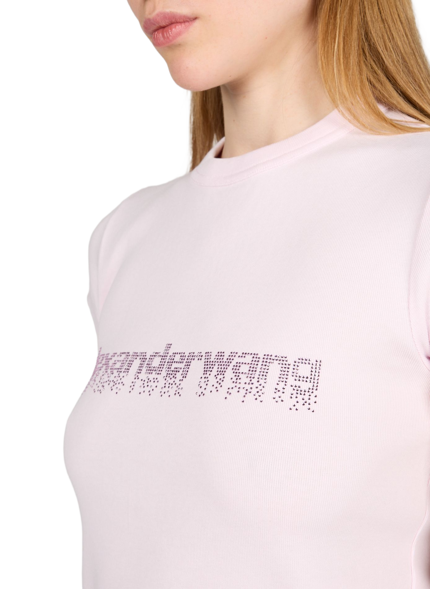 Top court à logo  ALEXANDER WANG Rose