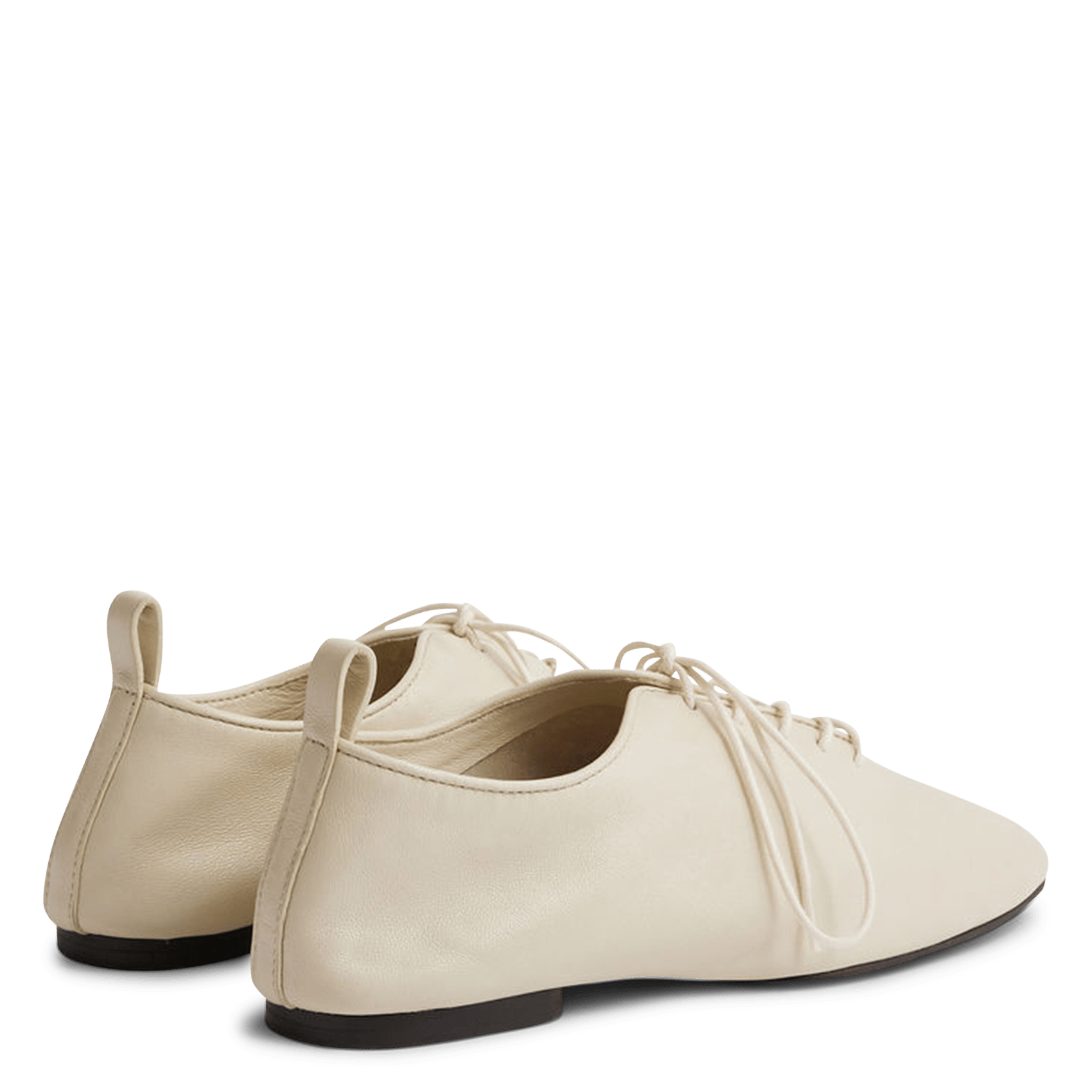 Derbies en cuir orso SOEUR Beige