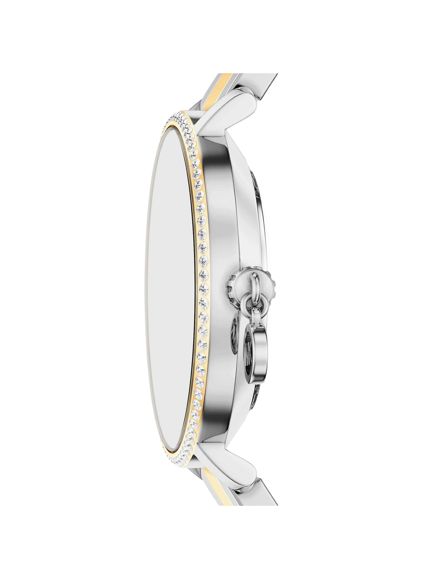 Montre quartz Mini Pyper en acier inoxydable MICHAEL KORS MONTRES Blanc