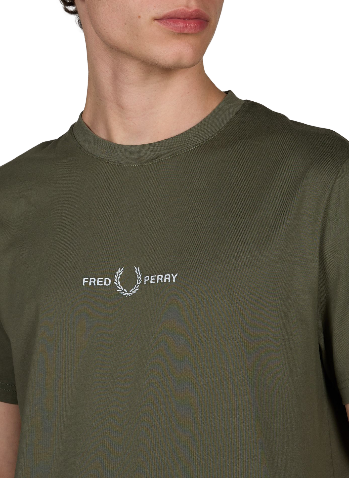 Classic Cotton T-Shirt FRED PERRY Green