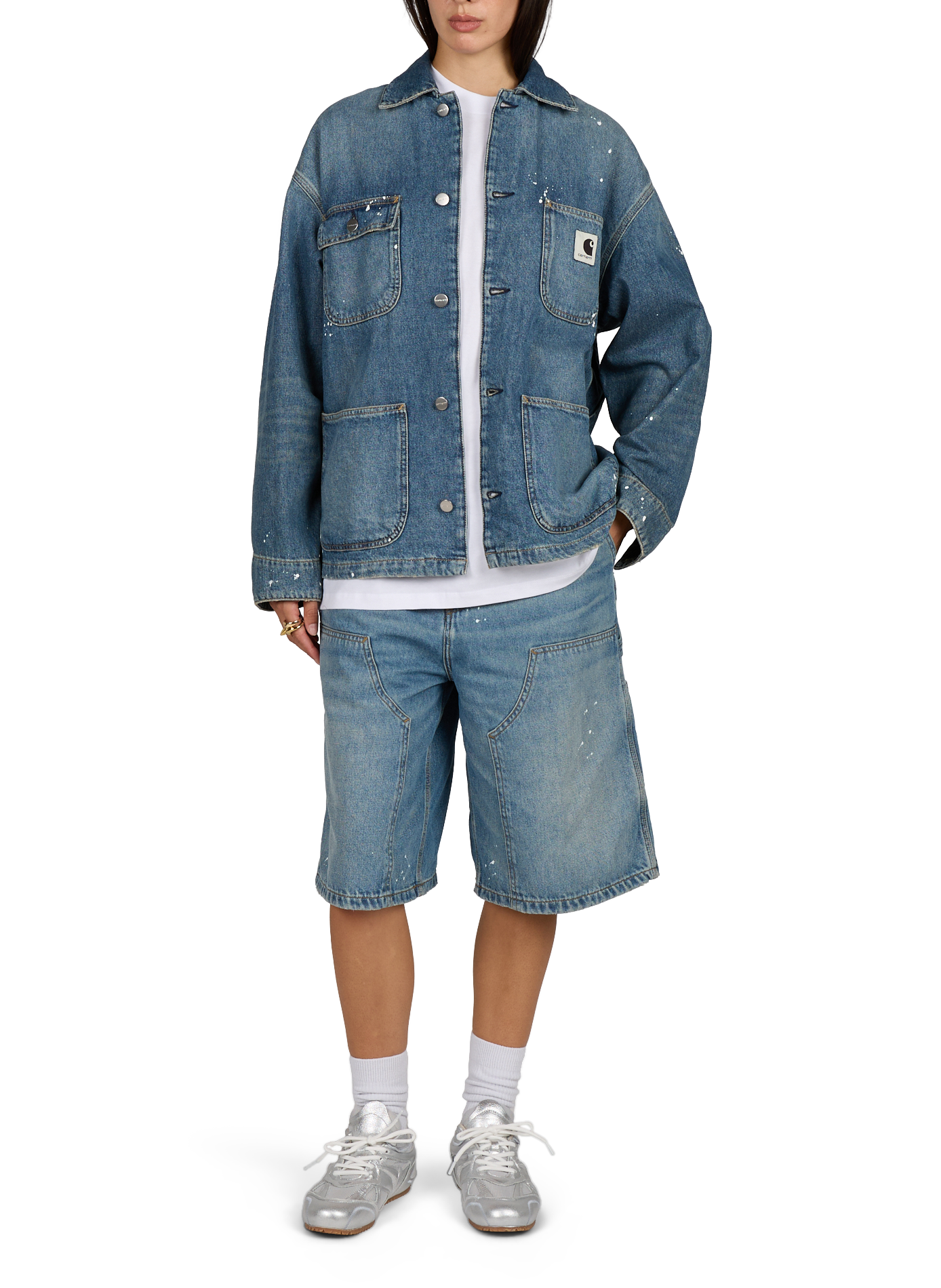OG Michigan long-sleeve cotton jacket CARHARTT WIP Blue