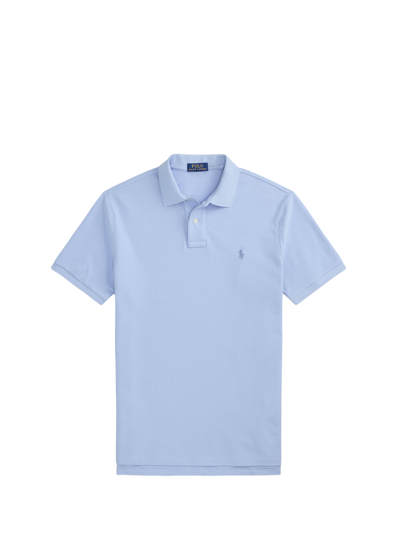 Polo en coton  Chambray blue c7553