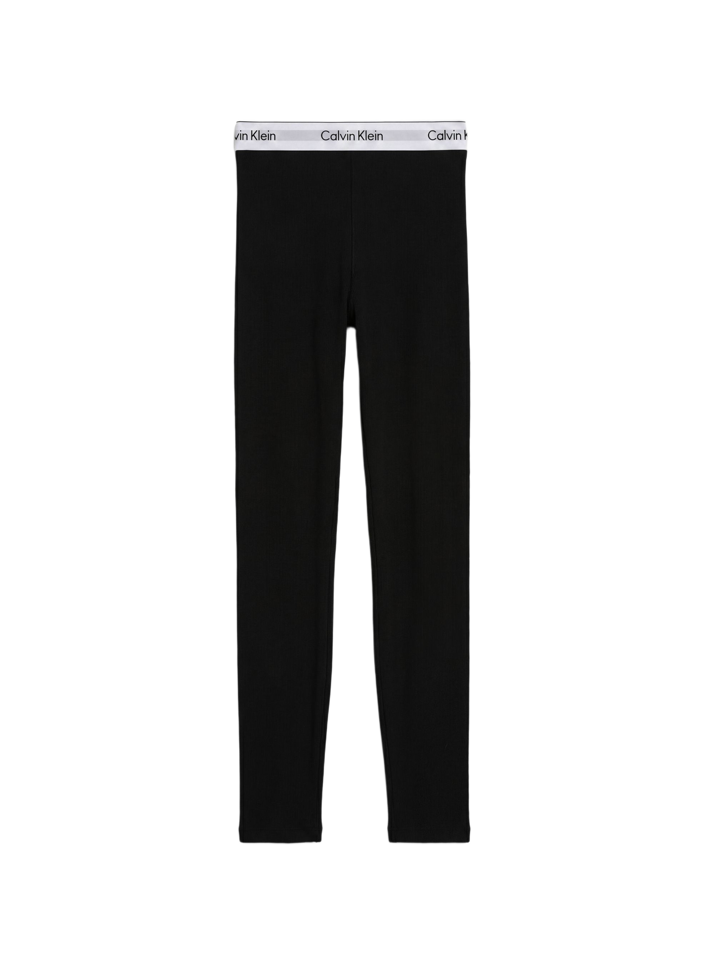 Legging met logo in katoenmix CALVIN KLEIN Zwart