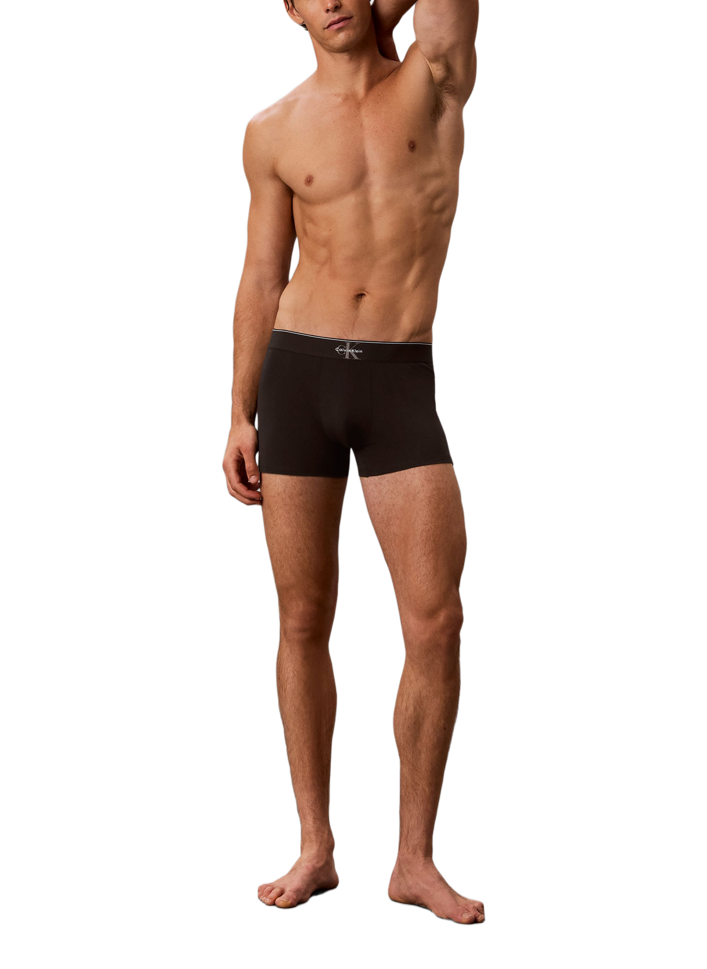 Set aus 3 Boxershorts mit Logo aus Baumwollmischung CALVIN KLEIN Schwarz