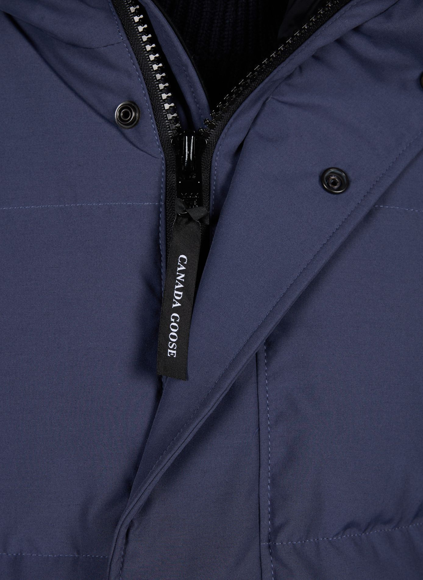 Oversized donsjack met capuchon CANADA GOOSE Blauw