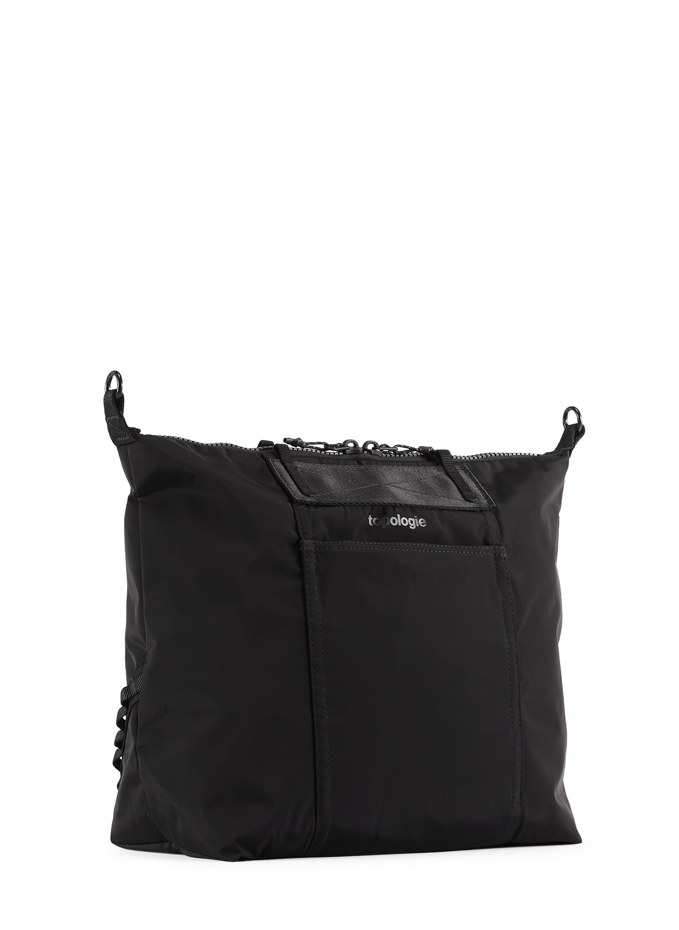 Explorer tote bag medium shoulder carry TOPOLOGIE Black