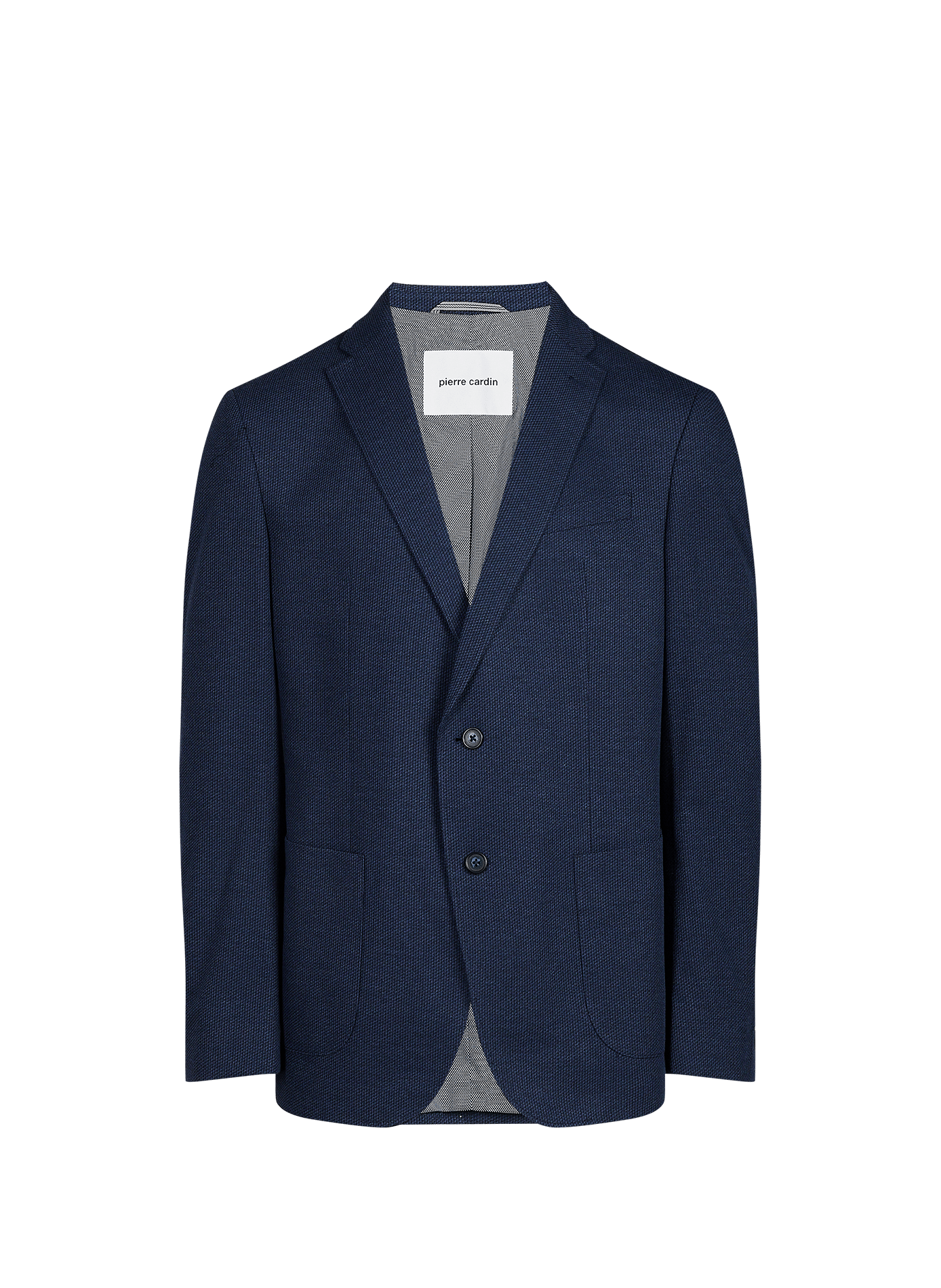Printed straight blazer PIERRE CARDIN Black