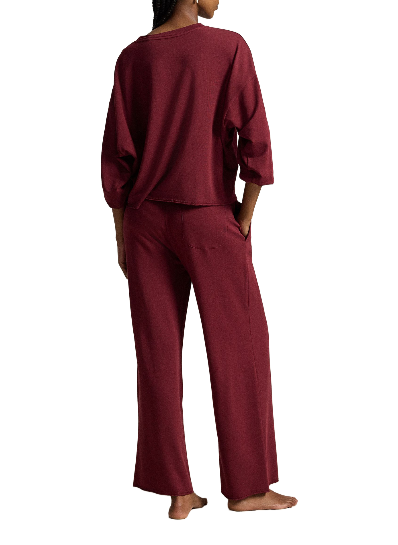 Ensemble de pyjama uni | Rouge POLO RALPH LAUREN Femme