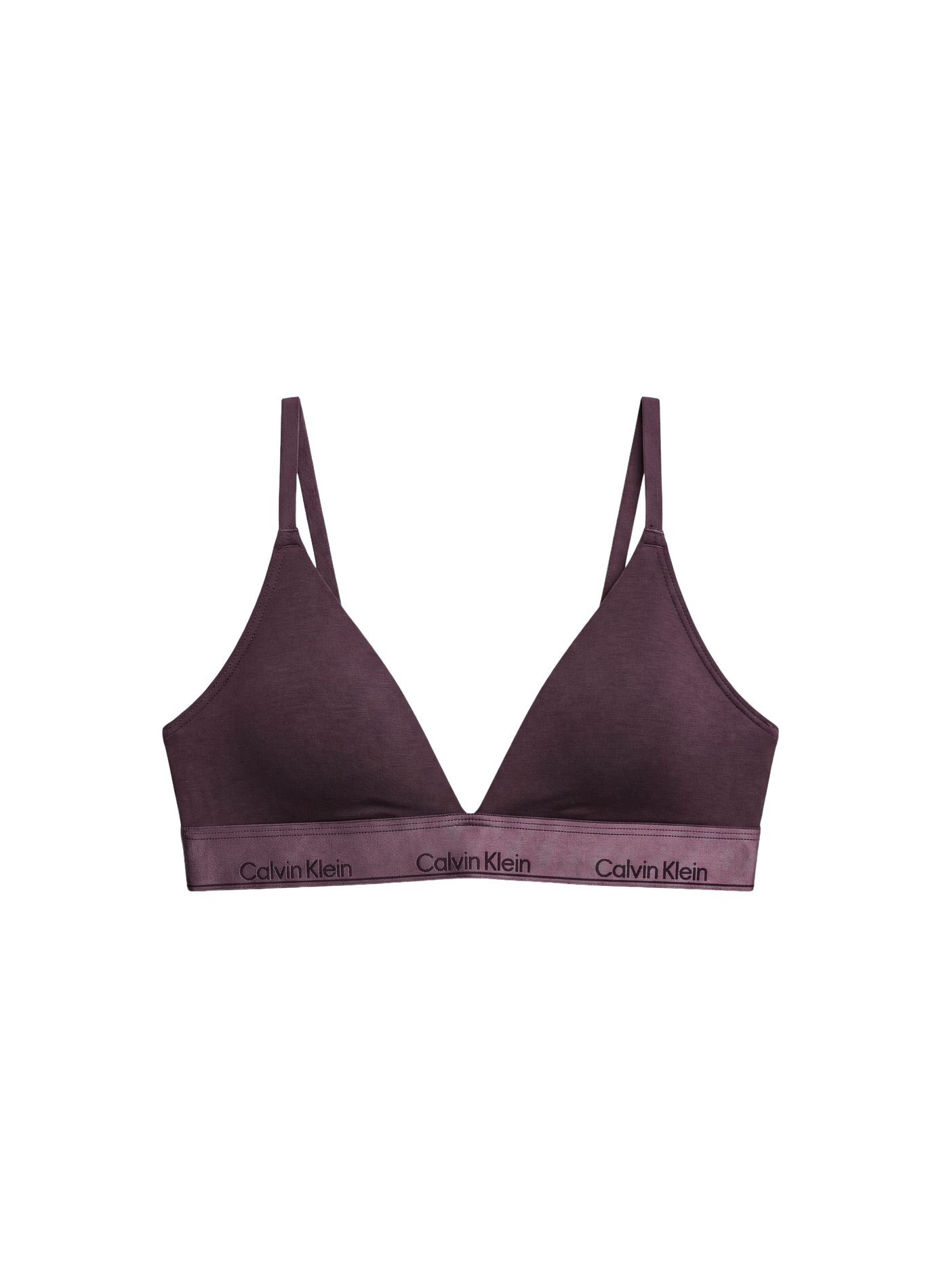 Brassière en coton mélangé CALVIN KLEIN Violet