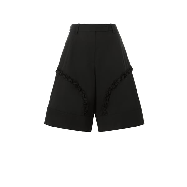 Short à volants en coton