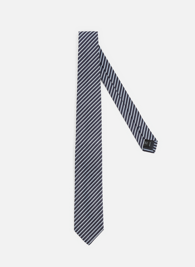 Striped silk tie  AU PRINTEMPS PARIS