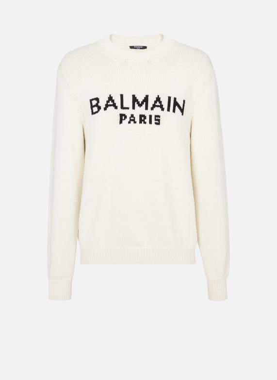 PULL EN MAILLE MeRINOS BALMAIN BALMAIN pour HOMME Printemps