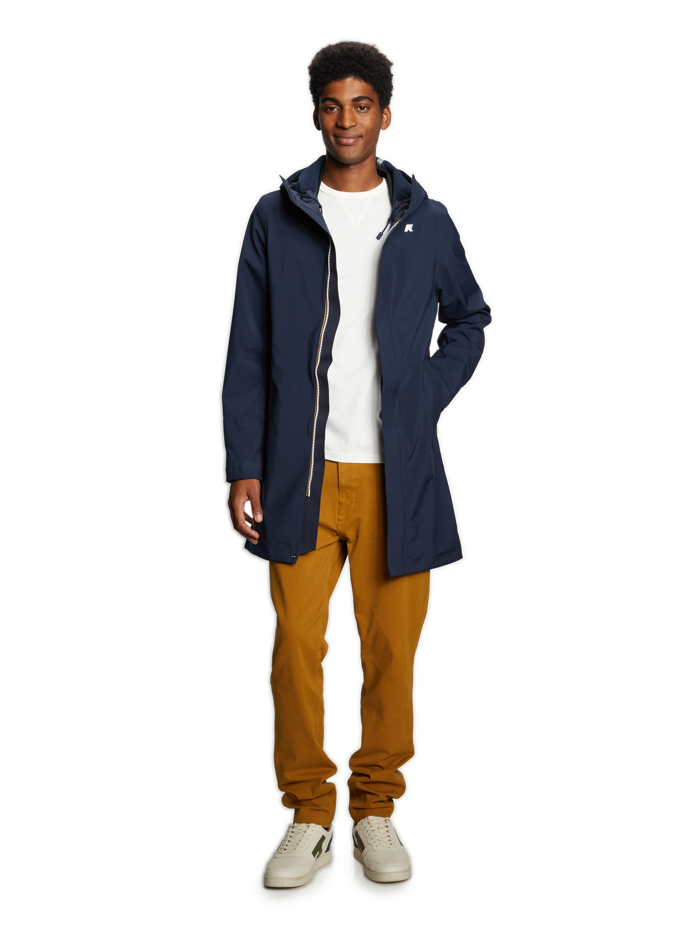 Mid-length jacket K-WAY Blue