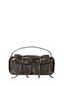 Sac à main Multipocket en cuir | Marron by ACNE STUDIOS ACNE STUDIOS Sac à main Multipocket en cuir | Marron