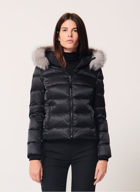 Doudoune noir - daly Noir by ZAPA ZAPA Doudoune noir - daly Noir