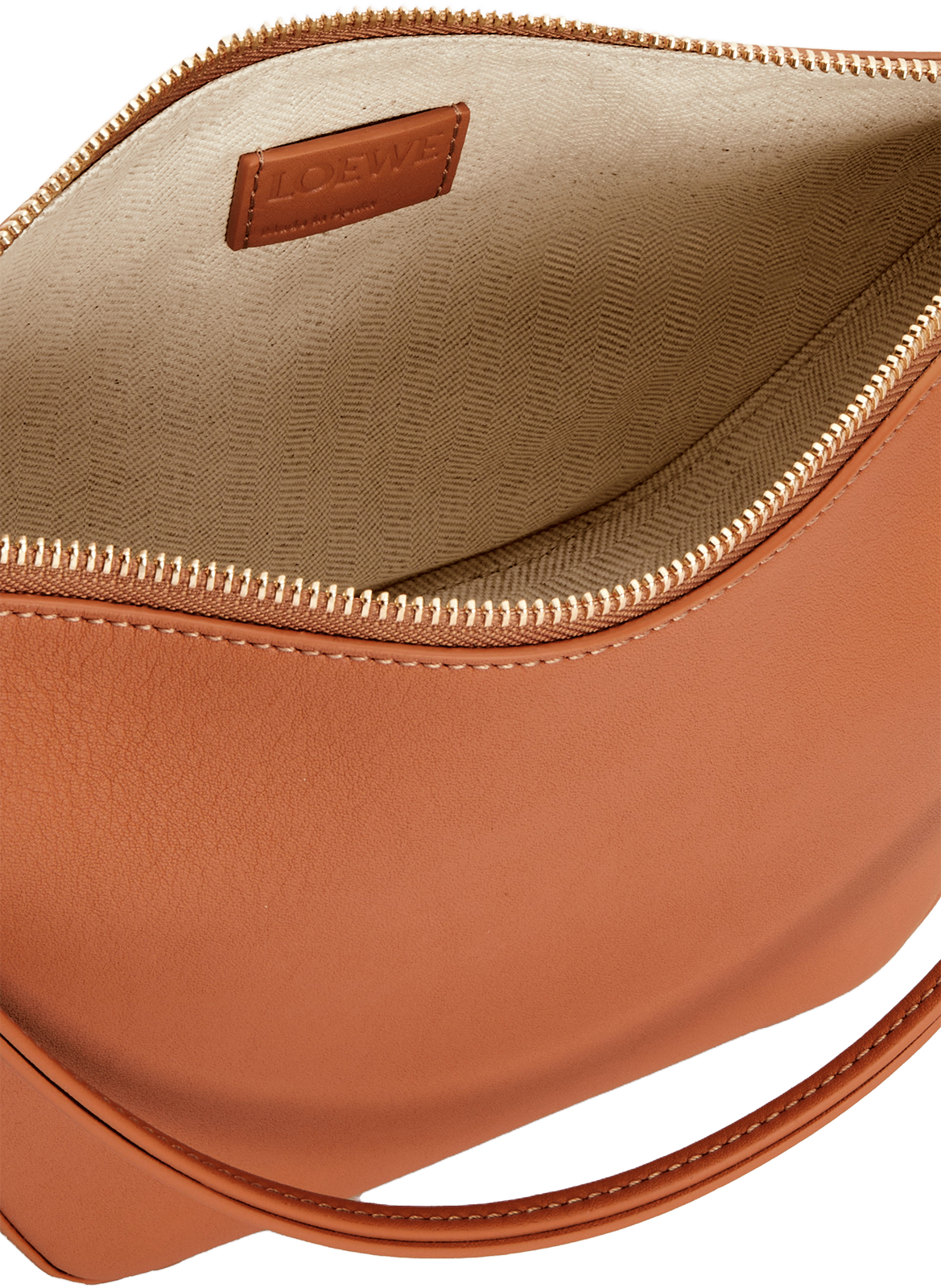 Mini Hammock hobo leather bag LOEWE Brown