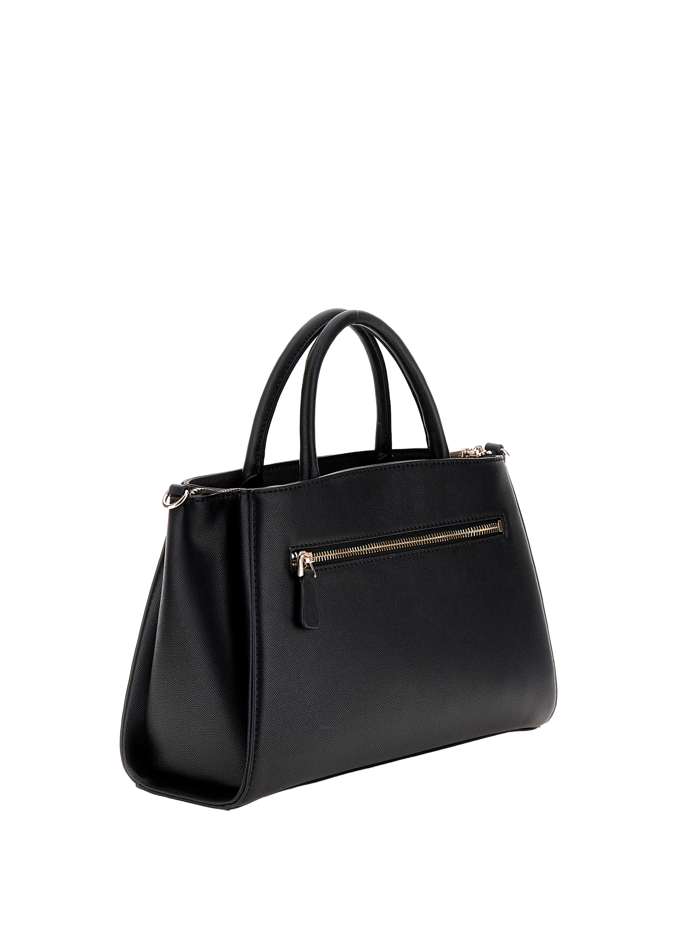 Sac à main à bandoulière amovible GUESS Noir