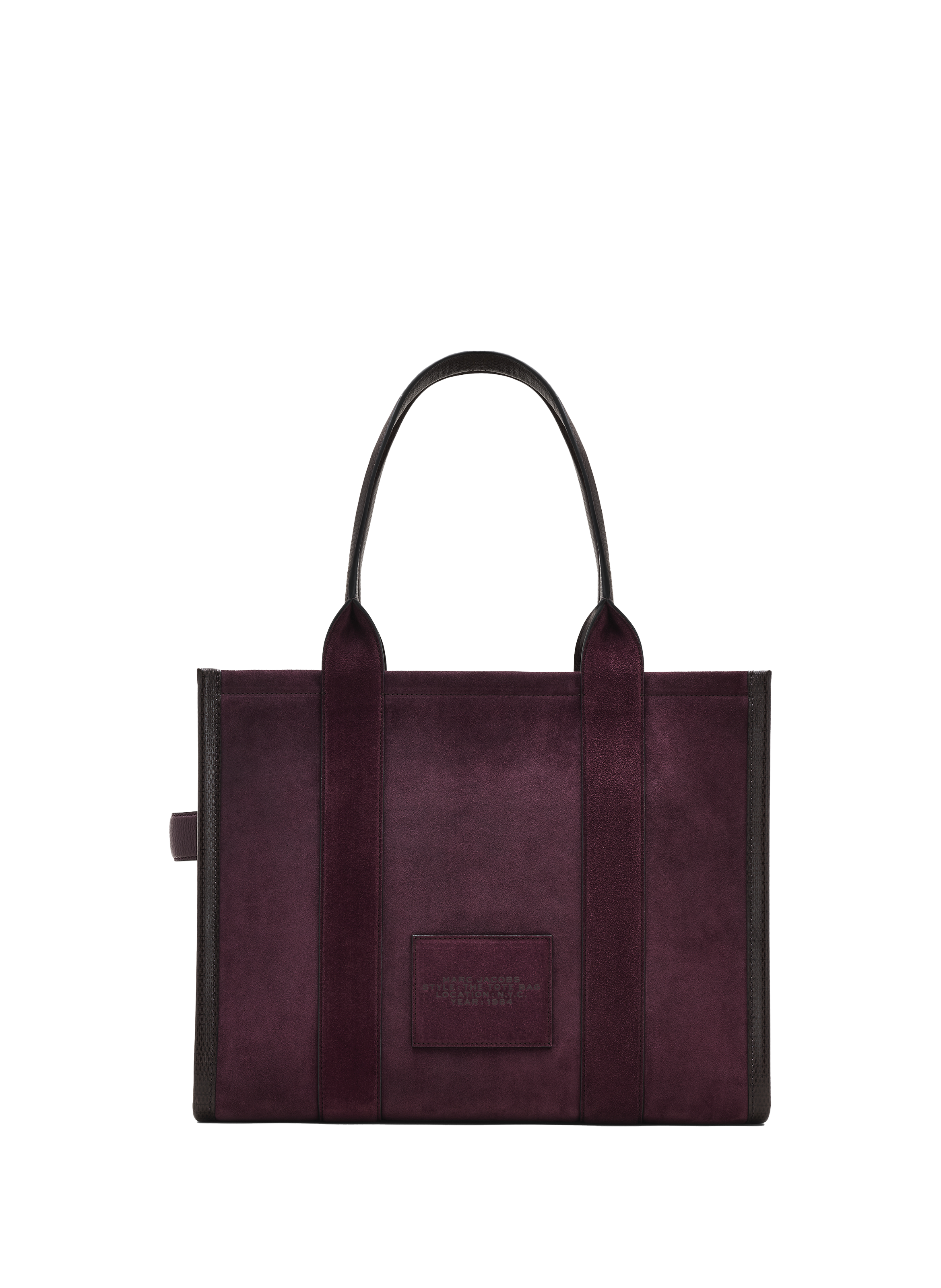 Sac cabas The Suede Large Tote  MARC JACOBS Rouge