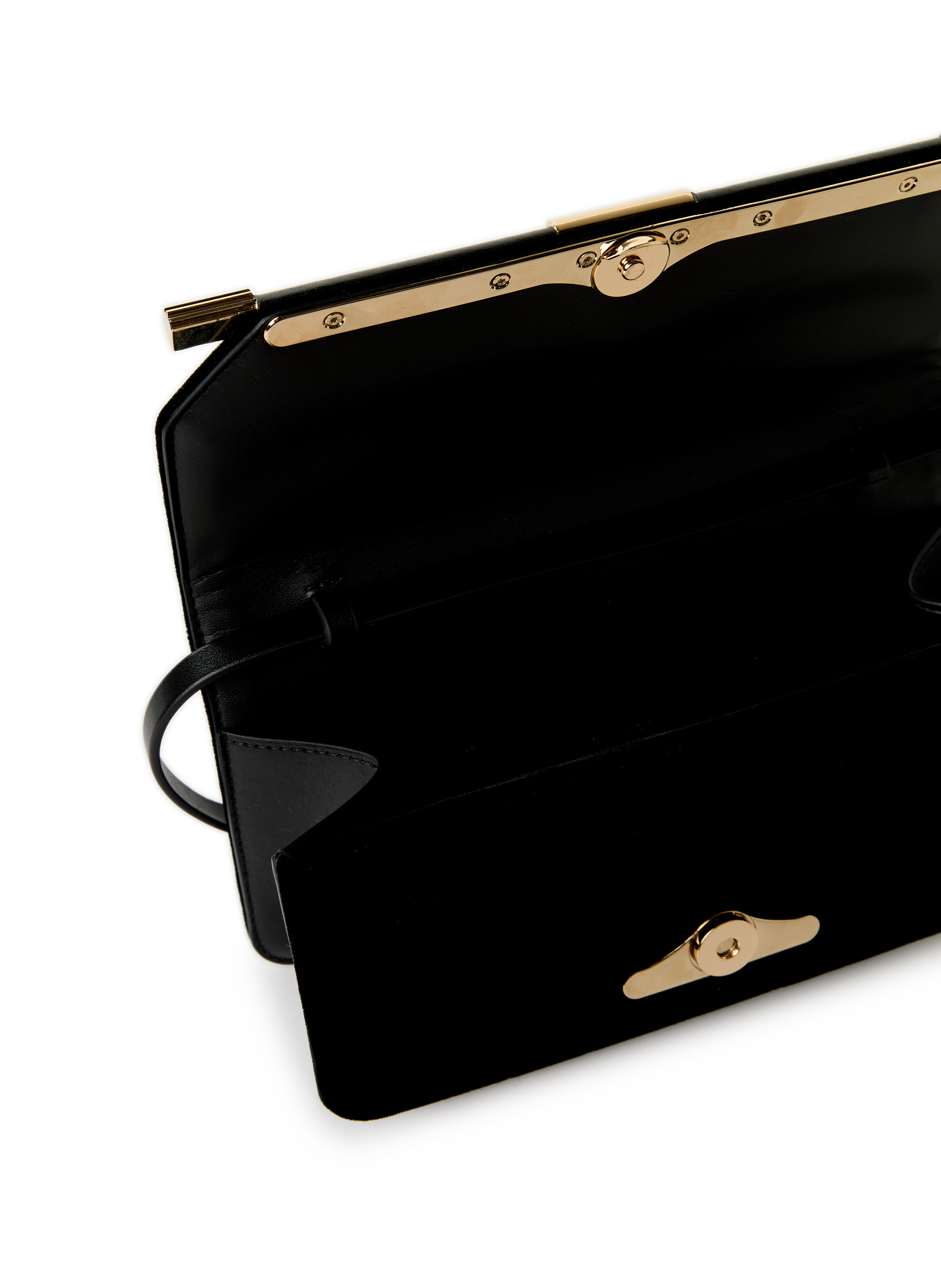 Pochette en velours  VICTORIA BECKHAM Noir