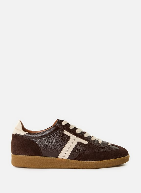Solveig leather sneakers Brown by MAISON TOUFET MAISON TOUFET Solveig leather sneakers Brown
