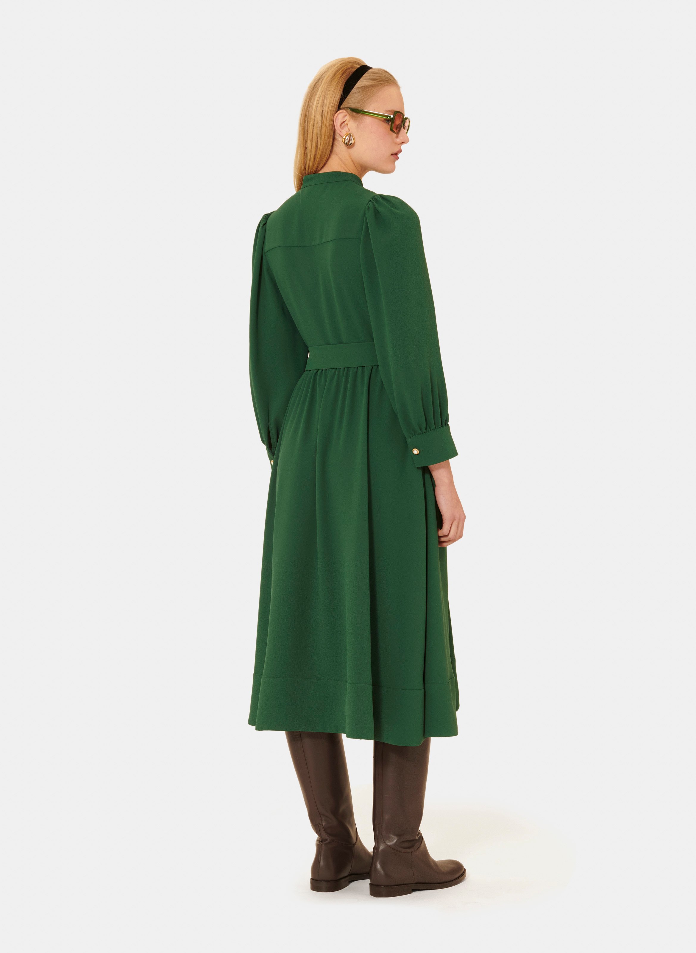 Robe rivoltina TARA JARMON Vert