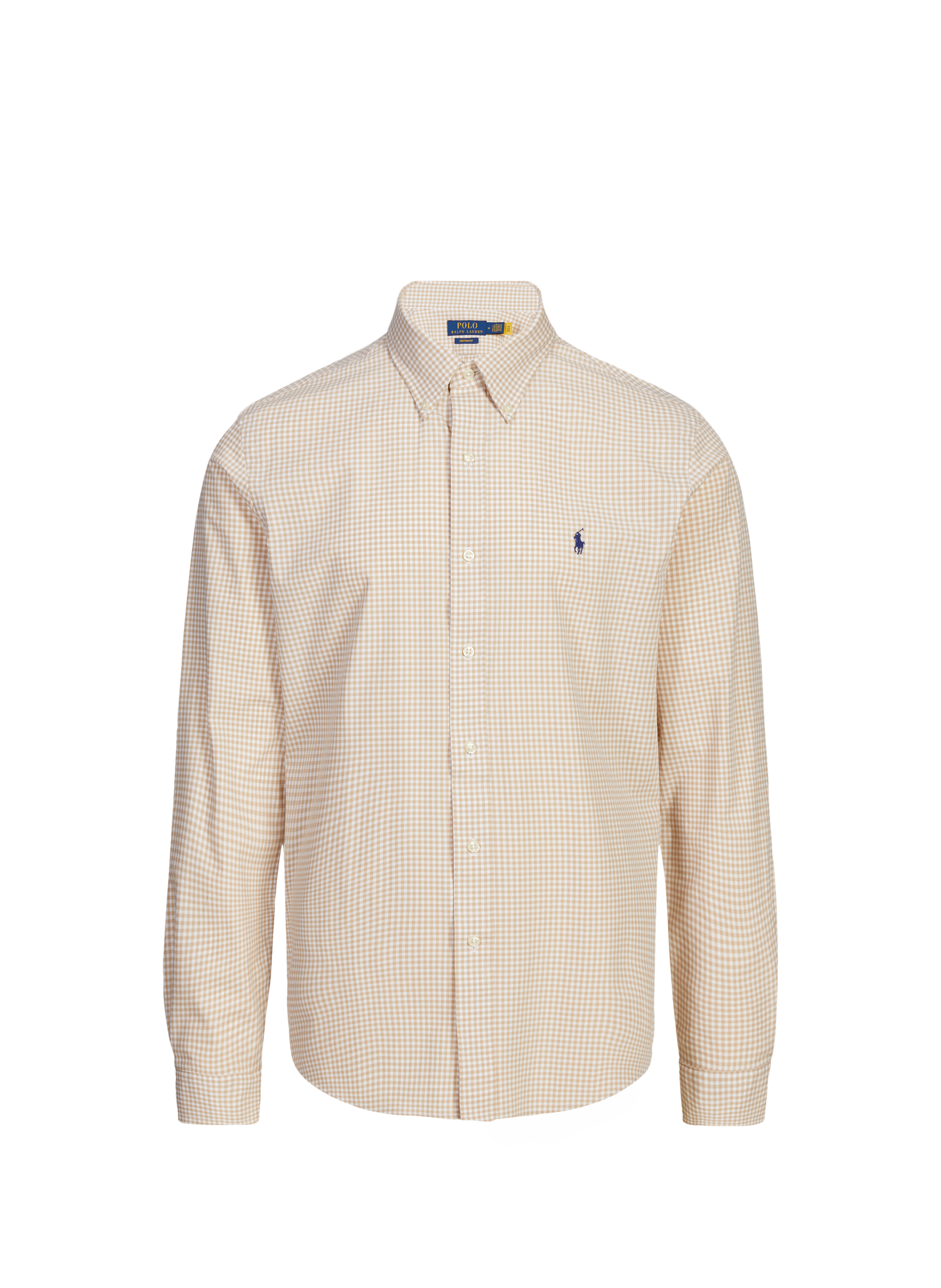 POLO RALPH LAUREN Chemise à carreaux en coton  Kaki