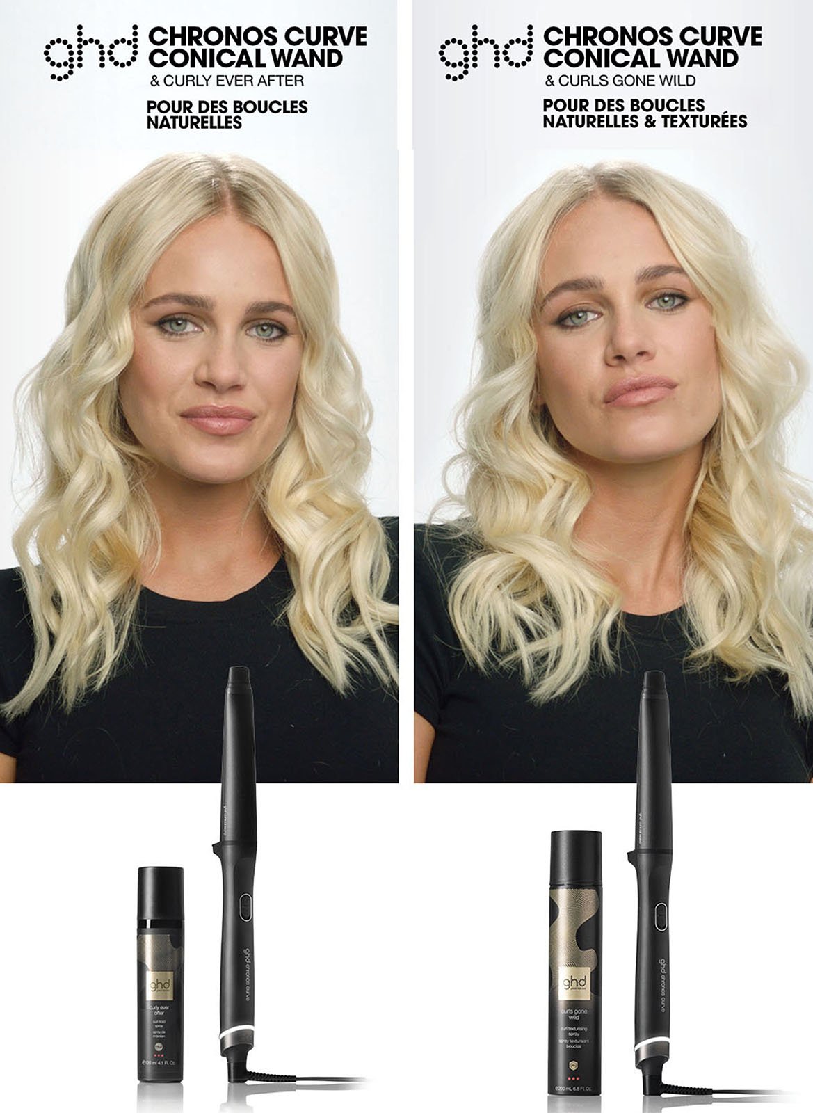 Boucleur GHD chronos curve conical wand GHD No color