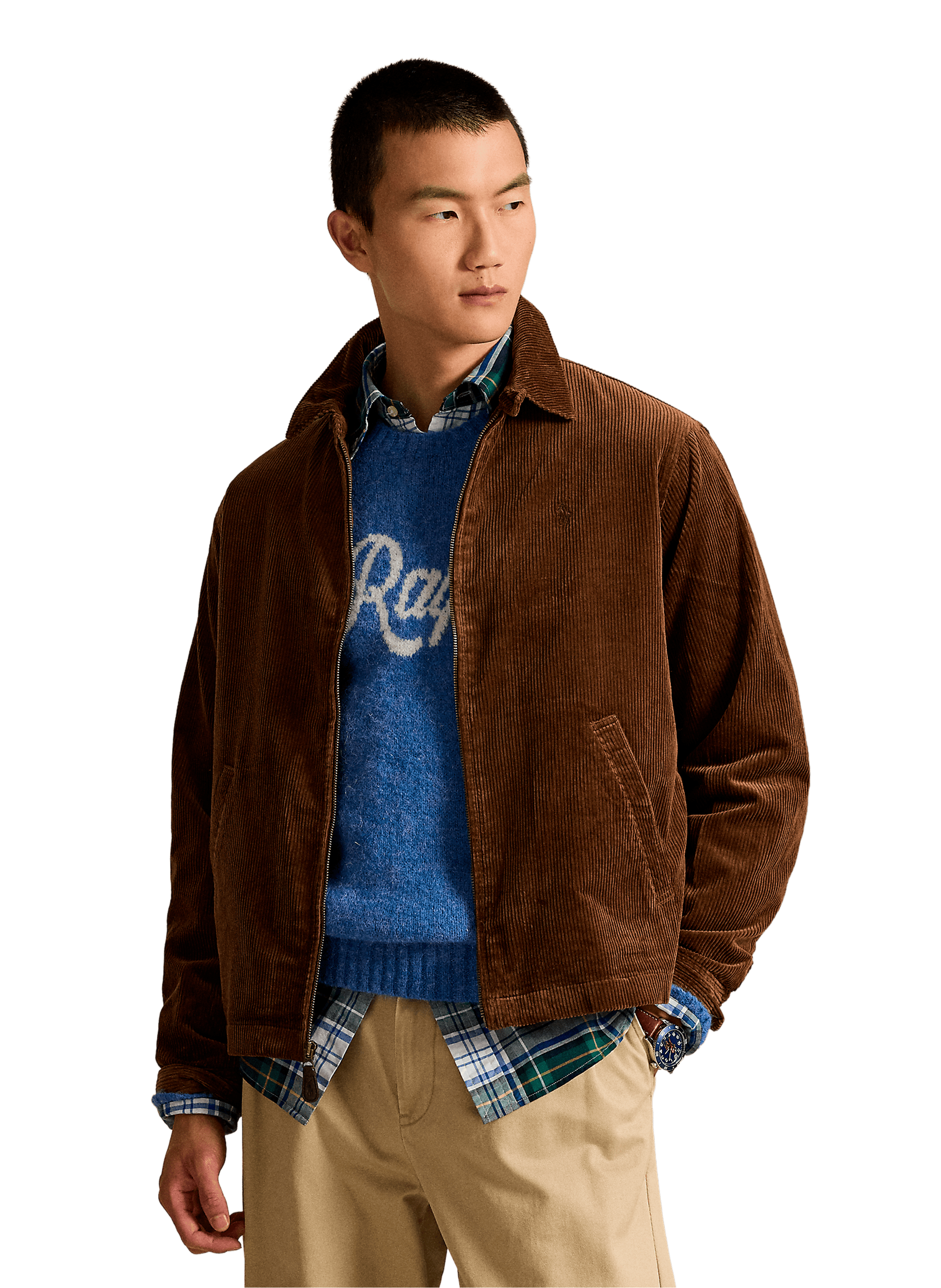 Corduroy blazer POLO RALPH LAUREN Beige