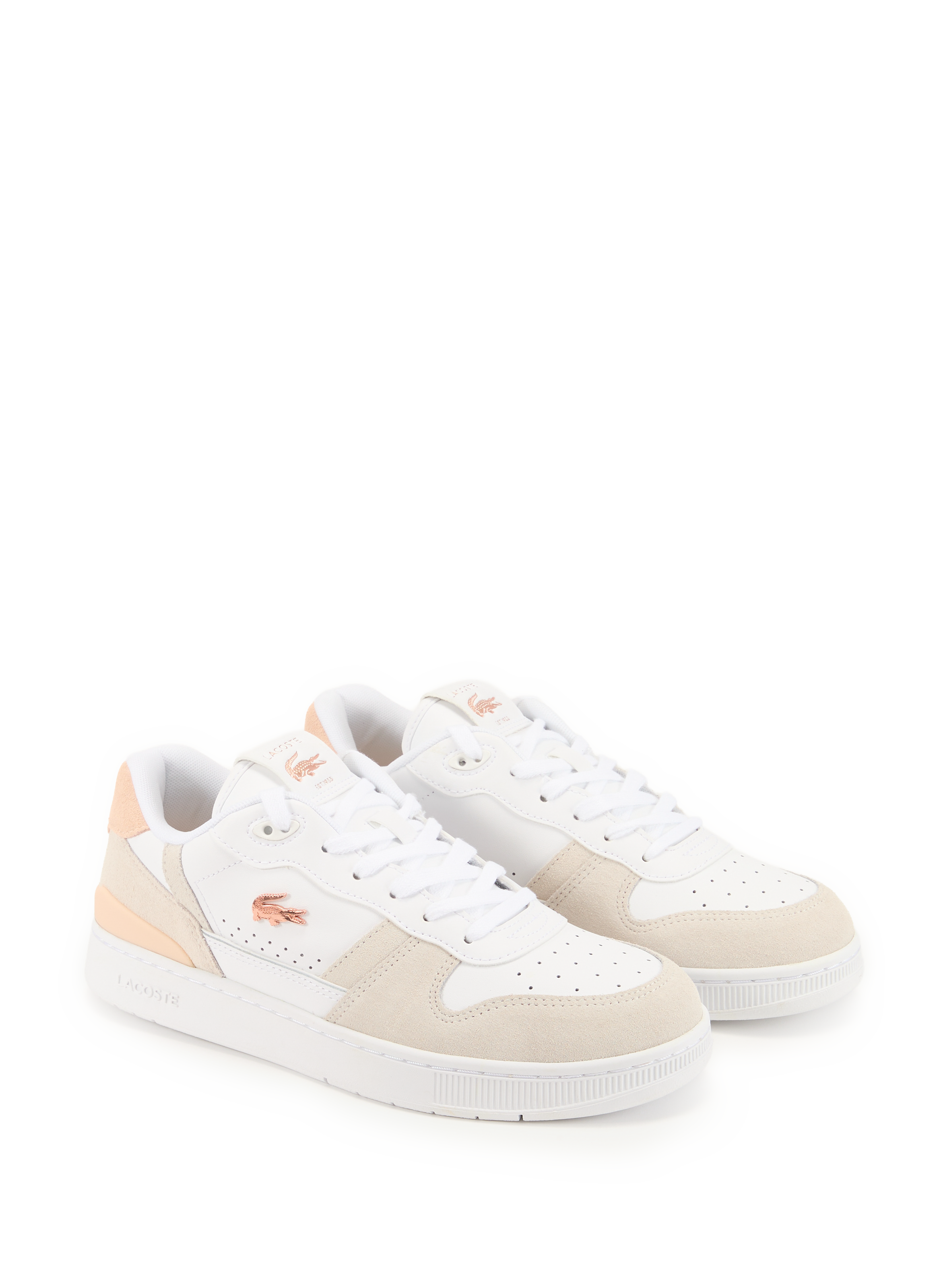 Baskets T-Clip Set LACOSTE Blanc