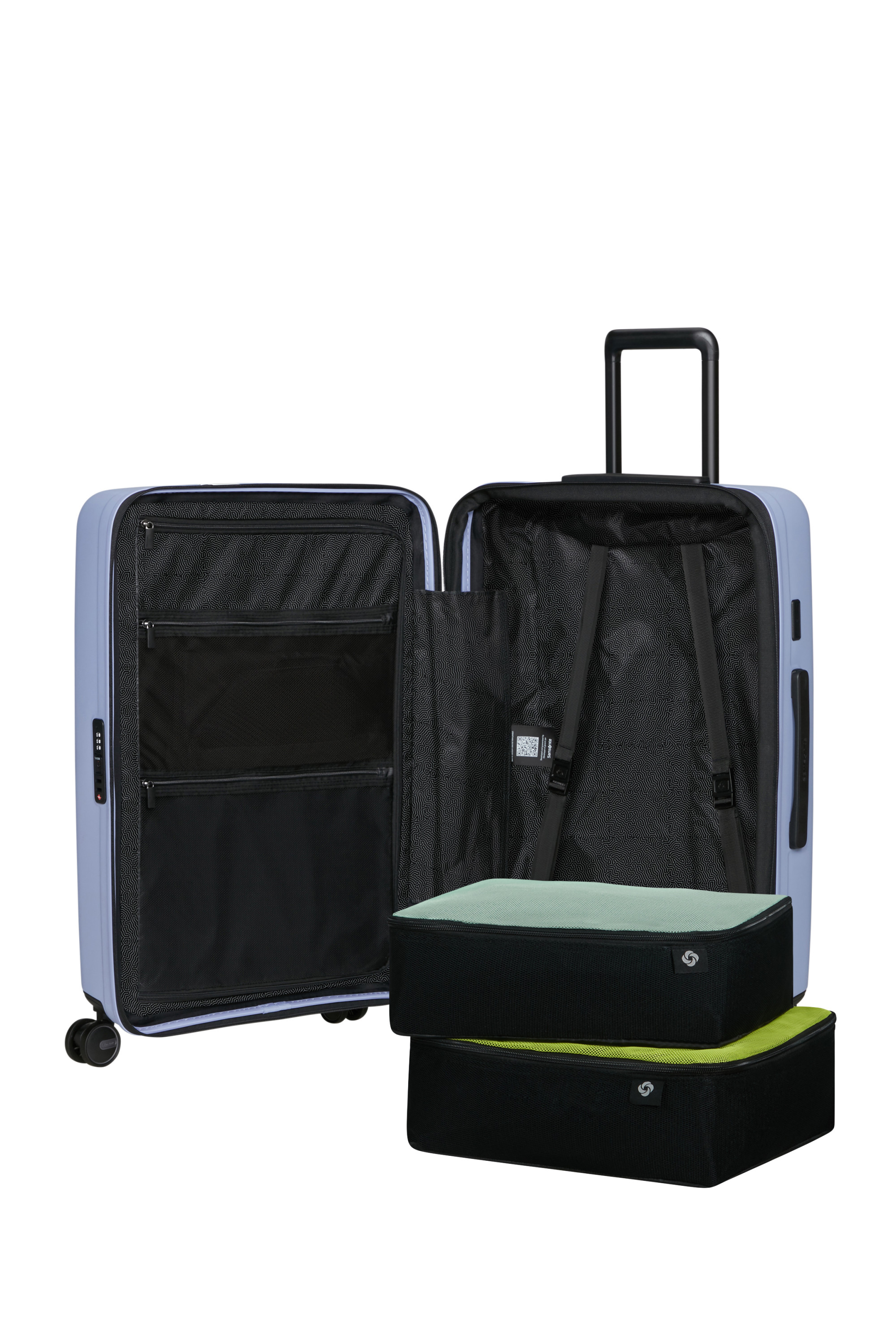 Restackd valise 4 roues taille m SAMSONITE Violet