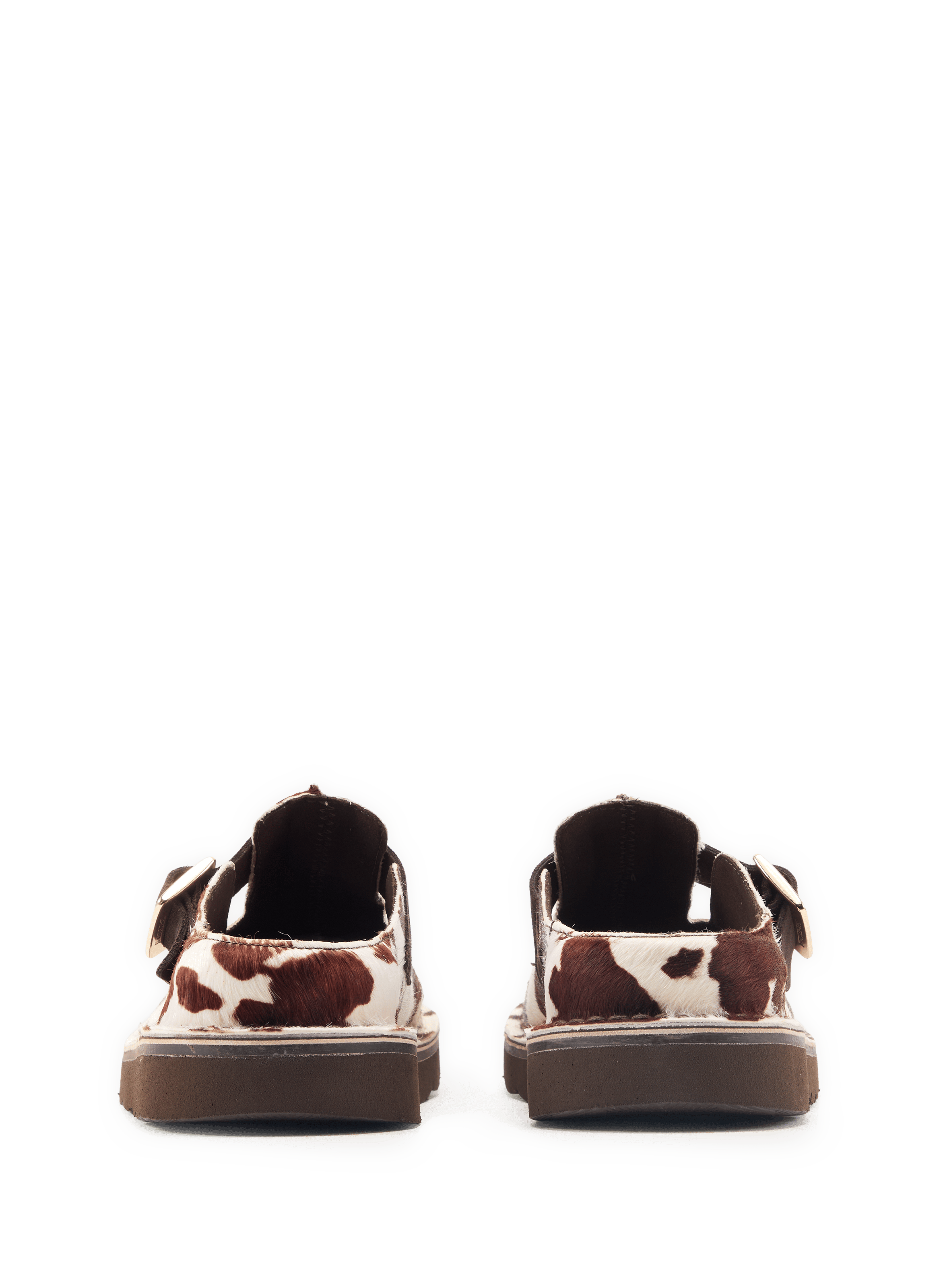 Mules imprimées Solsbury en cuir CLARKS Multicolore