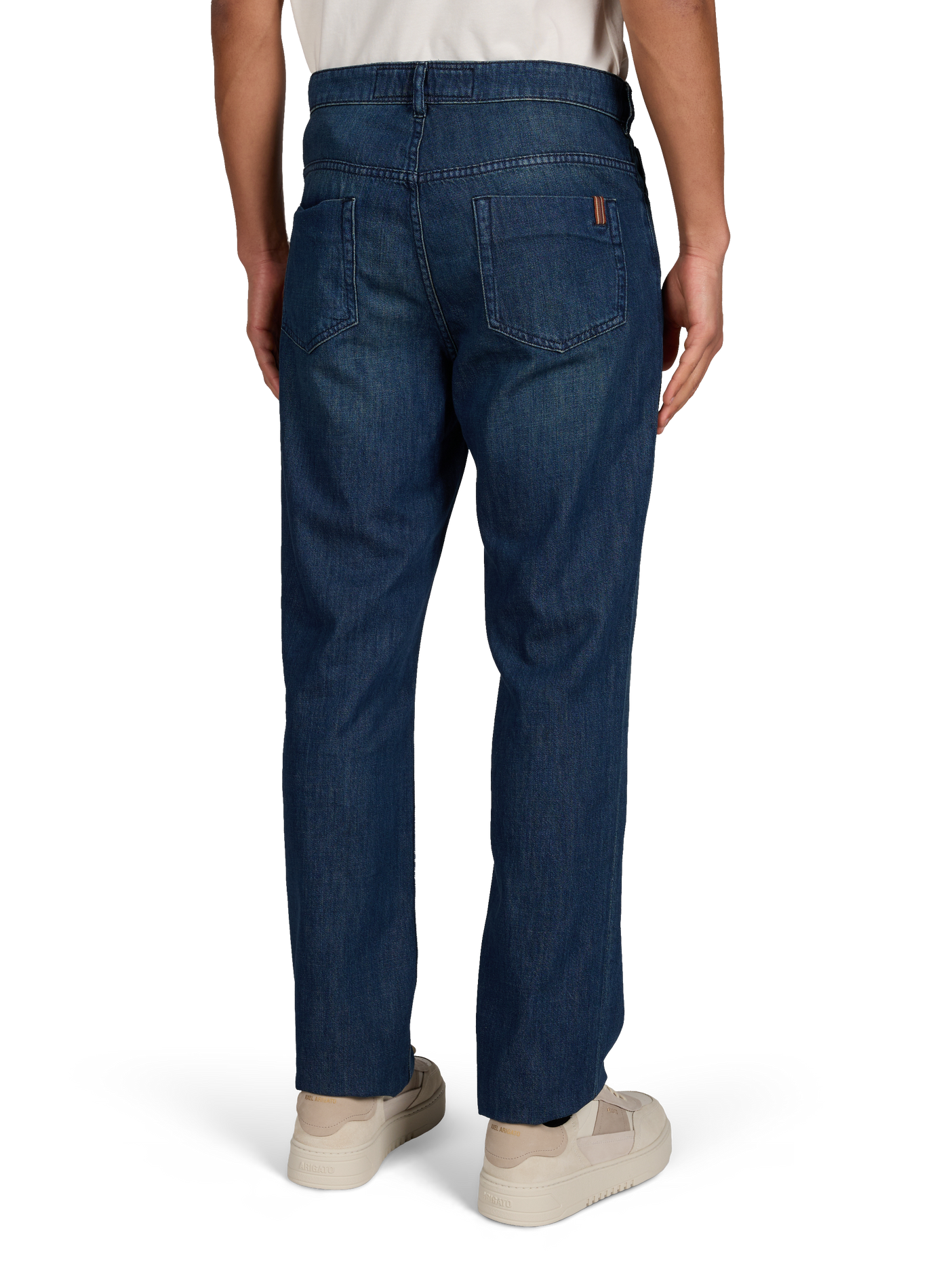 Straight-cut cotton-blend jeans NOTIFY Blue