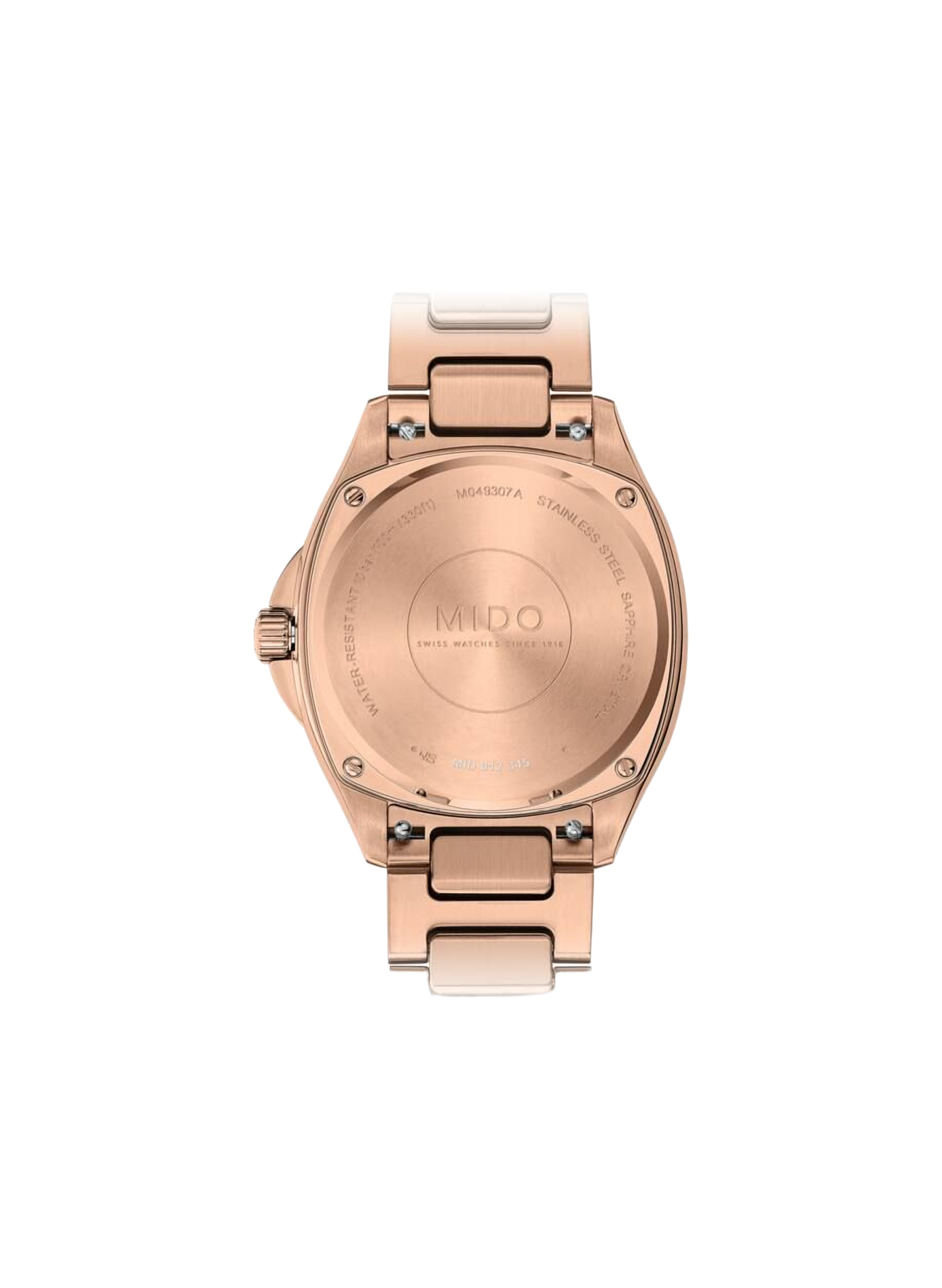Montre automatique Multifort en acier inoxydable MIDO Marron