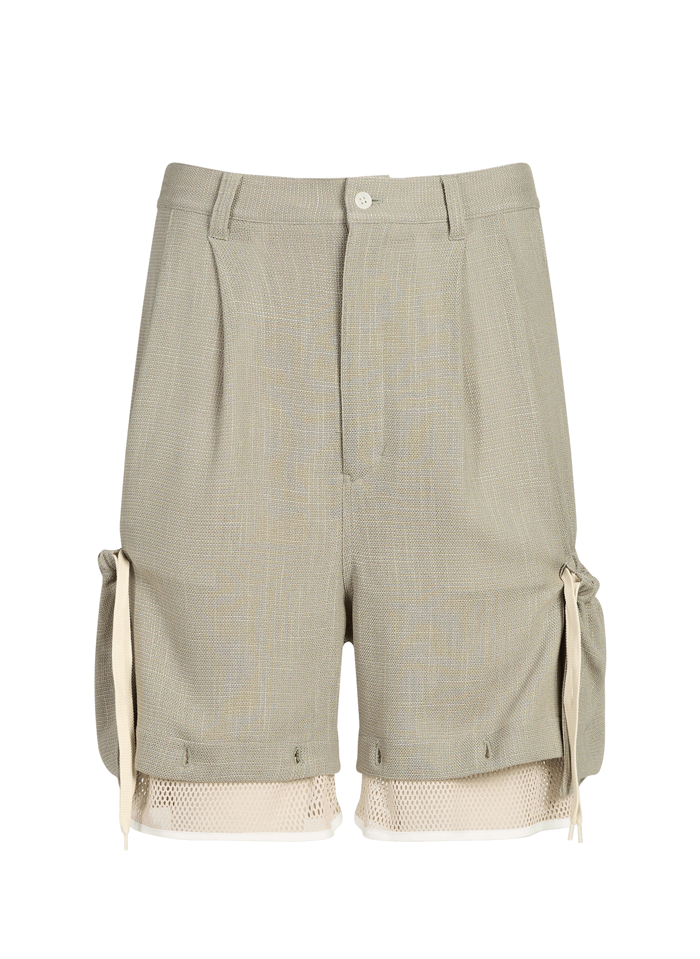 Wide-leg 2-in-1 pants WANSIE Grey