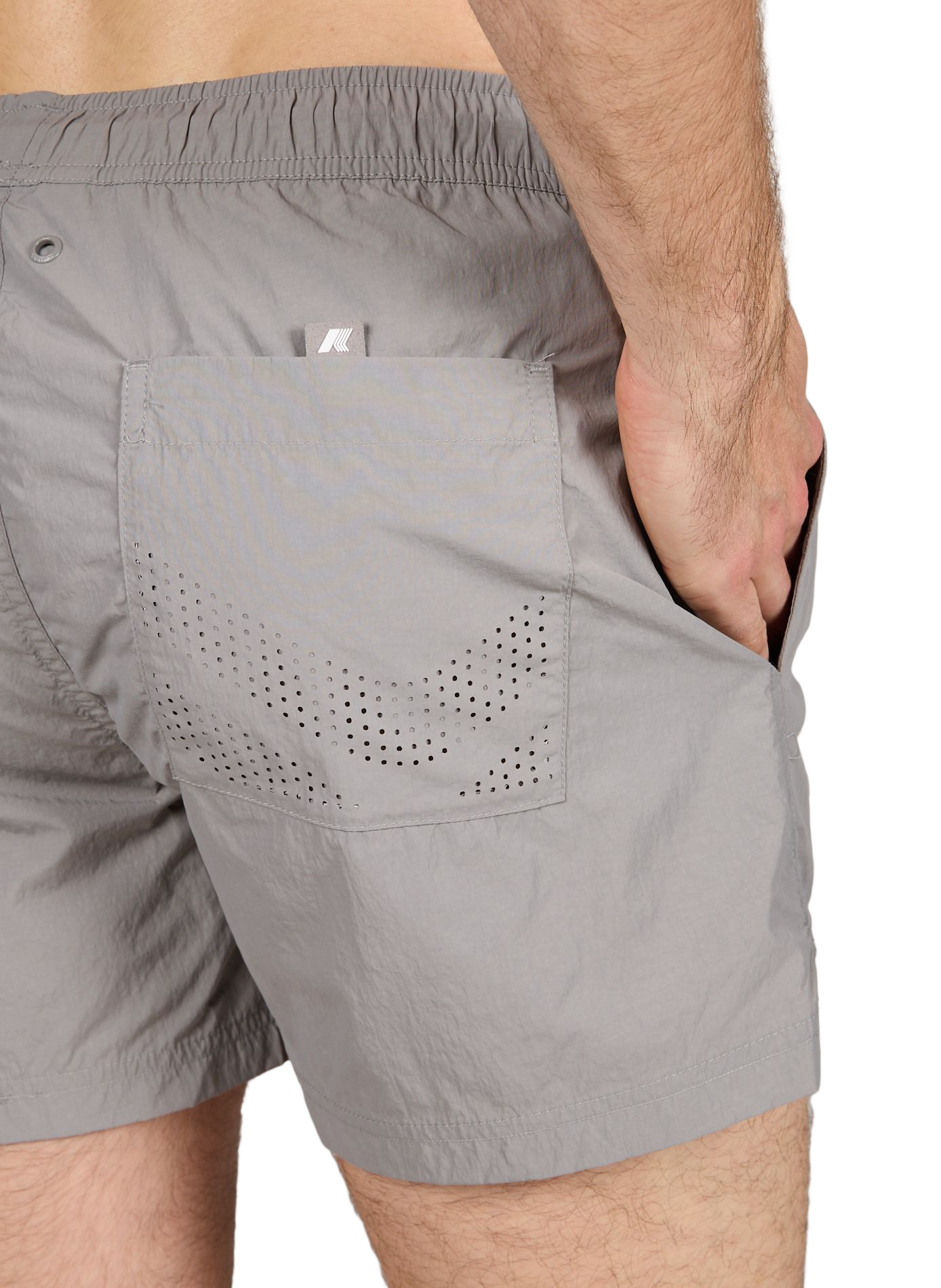 Fitted Bermuda shorts K-WAY Grey