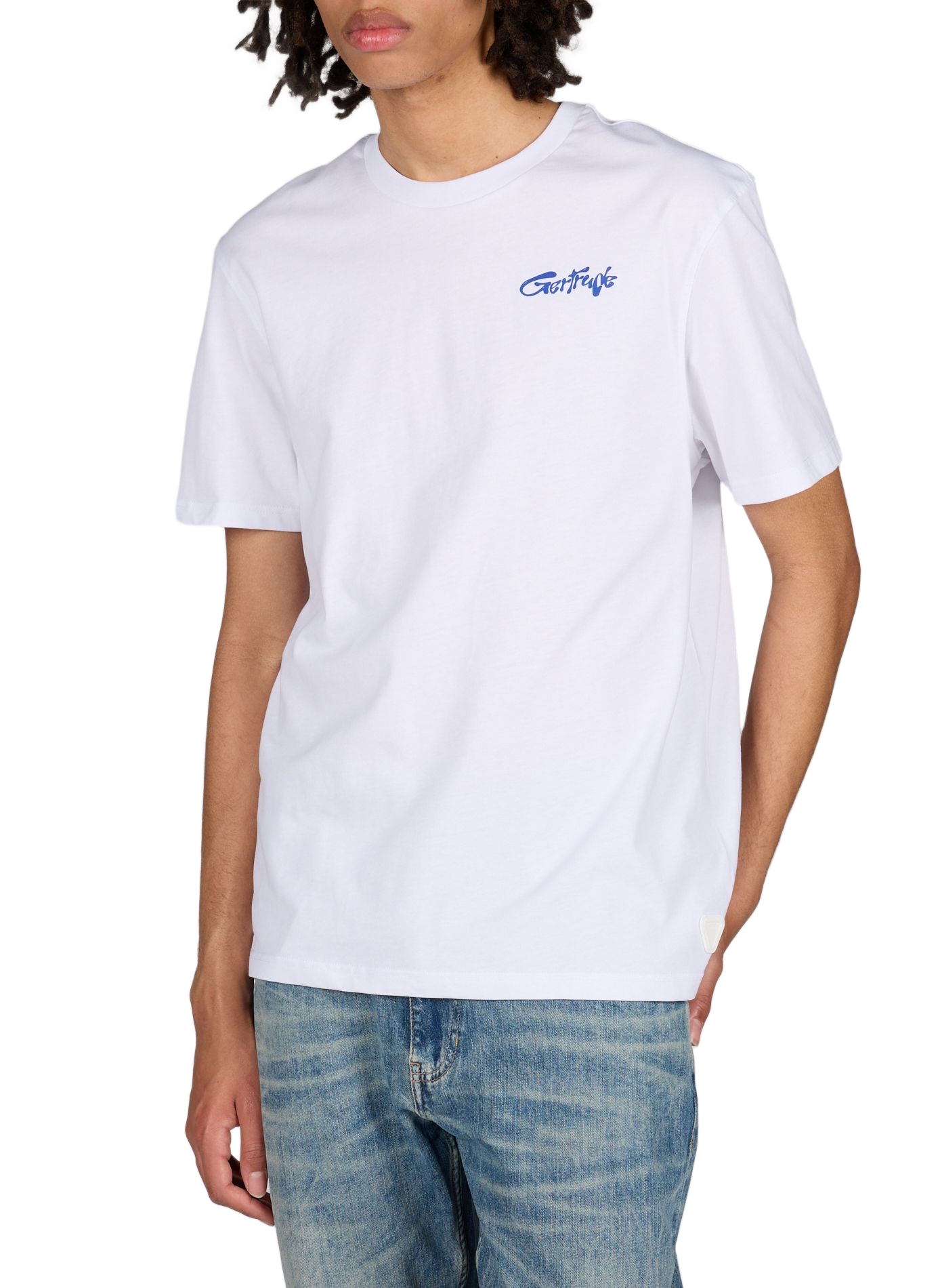 Printed cotton T-shirt GERTRUDE ET GASTON White