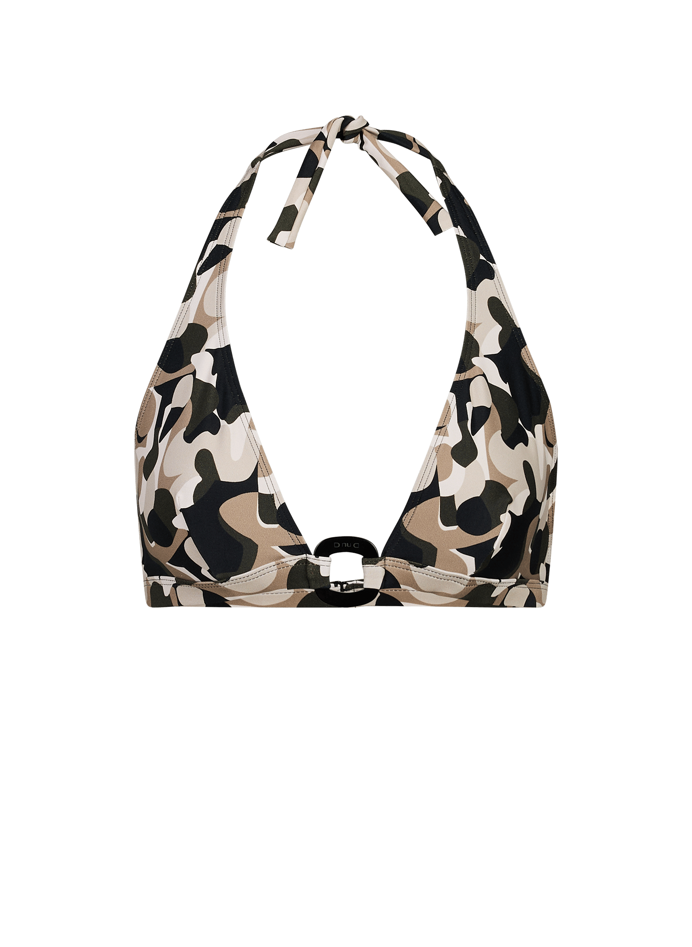 Haut de maillot de bain triangle à imprimé camouflage D NU D Multicolore