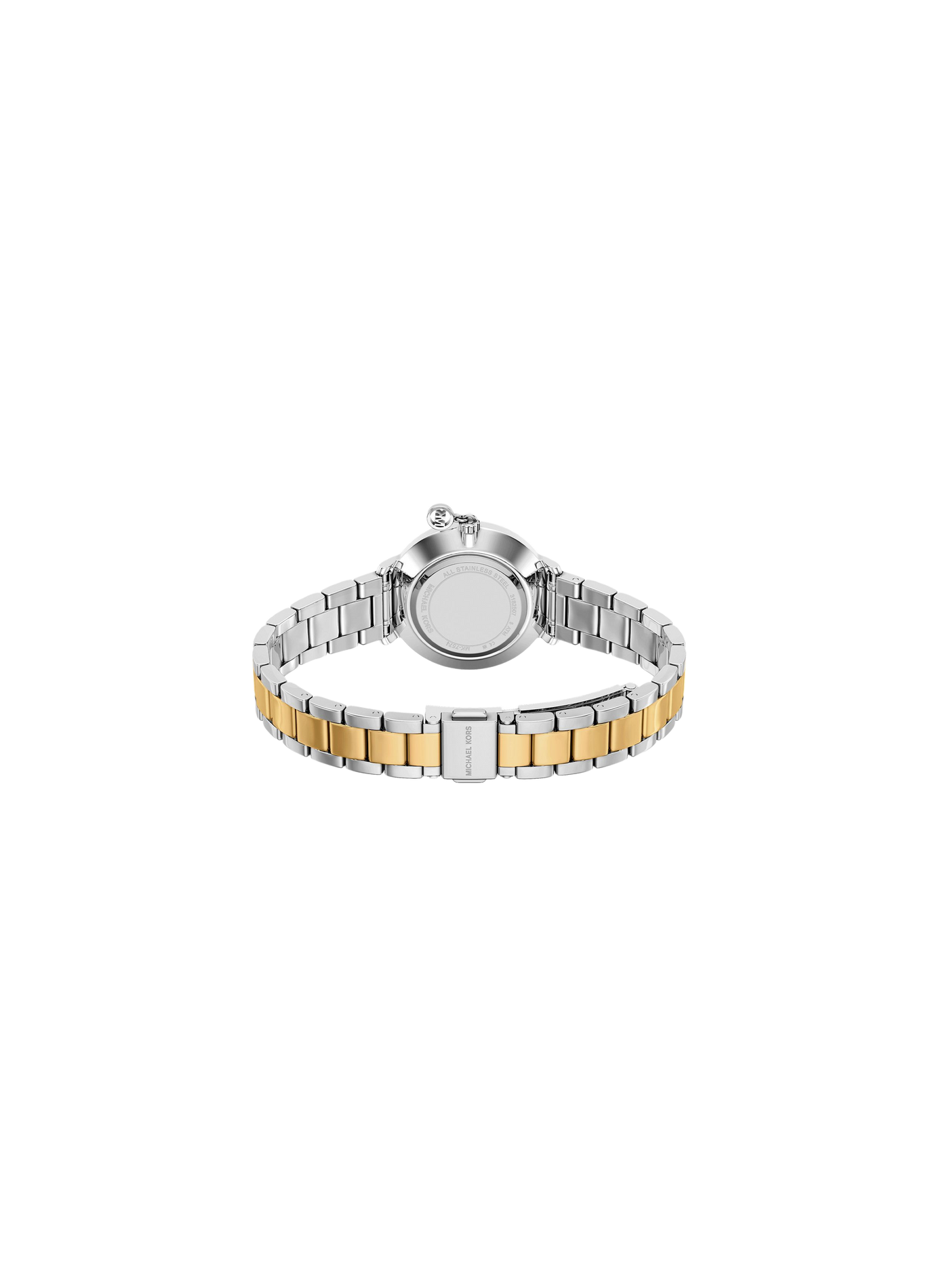Montre quartz Mini Pyper en acier inoxydable MICHAEL KORS MONTRES Blanc