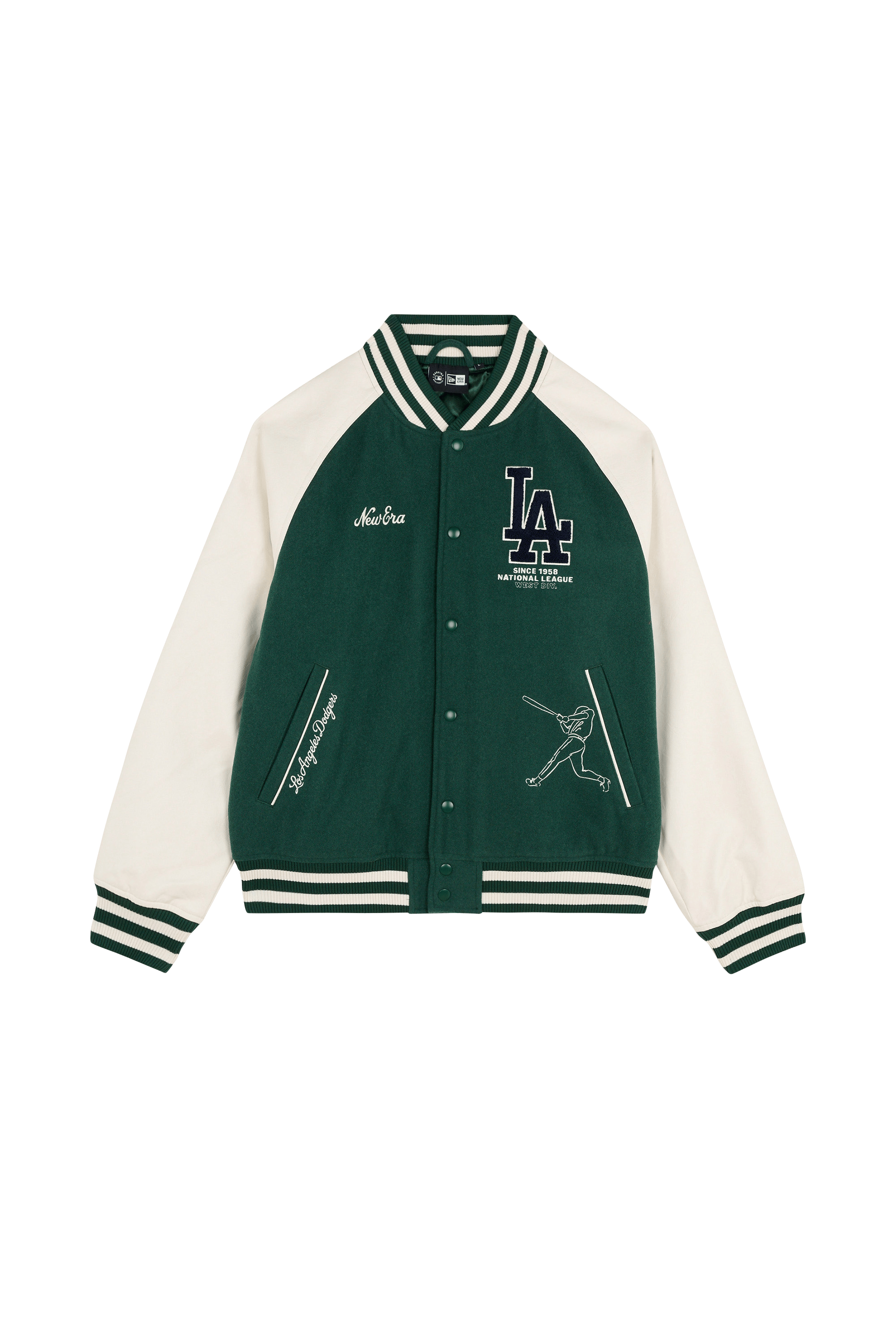 Blouson mlb varsity jacket neyyan  blk NEW ERA Vert