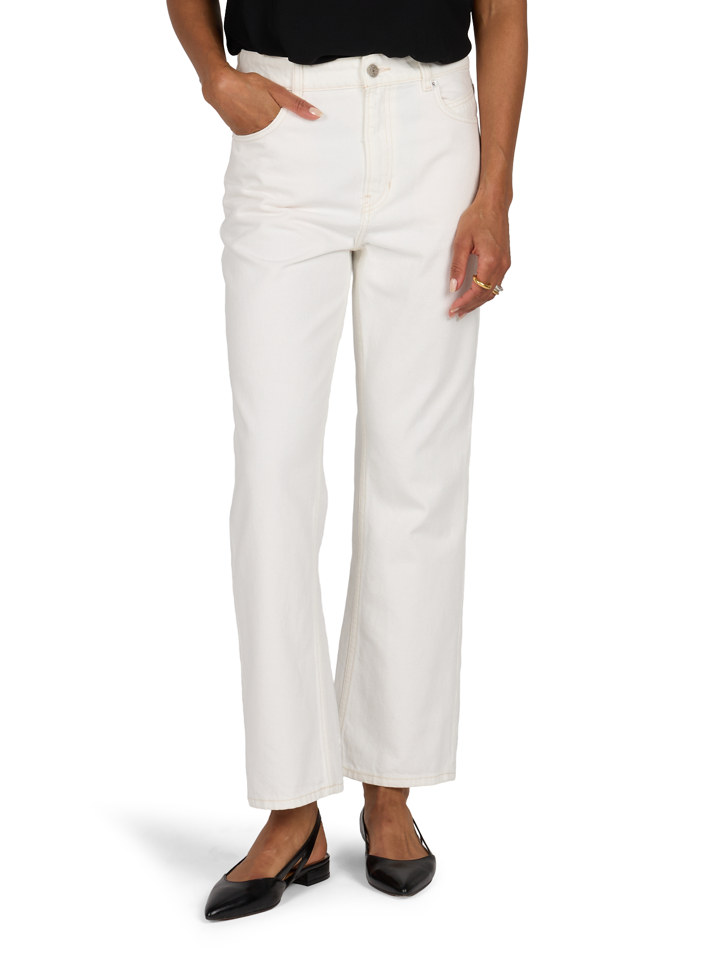 7/8 Cotton Ada Jeans BOSS Beige