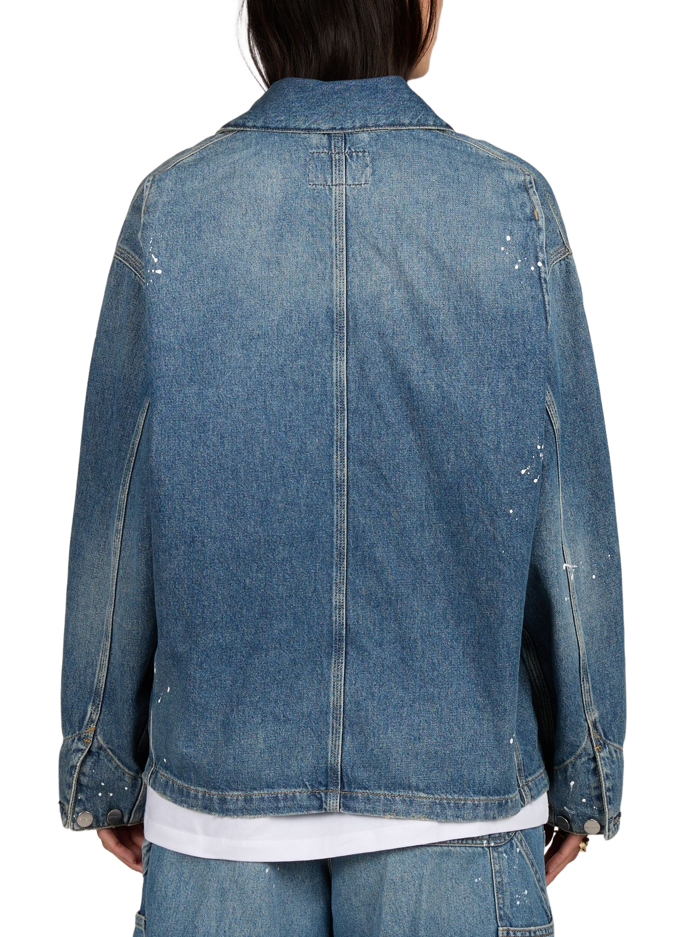 OG Michigan long-sleeve cotton jacket CARHARTT WIP Blue