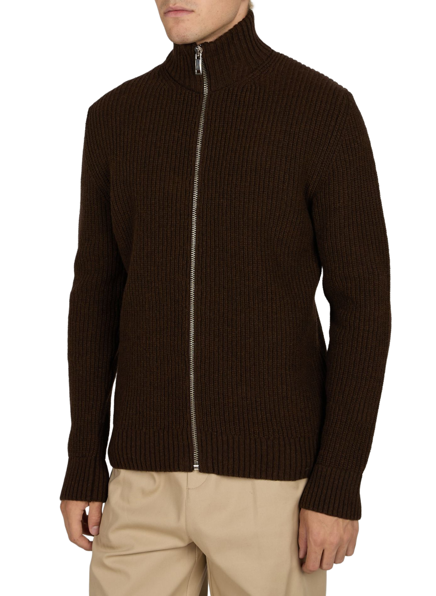 Gefil knitted cardigan AU PRINTEMPS PARIS Brown