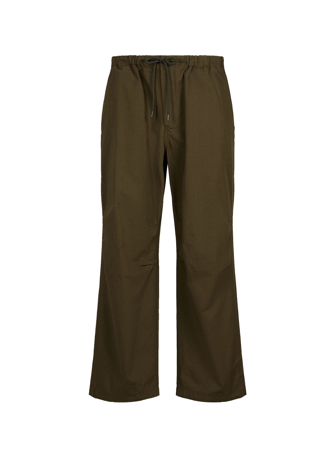 Weite Baumwollhose CLOSED Khaki