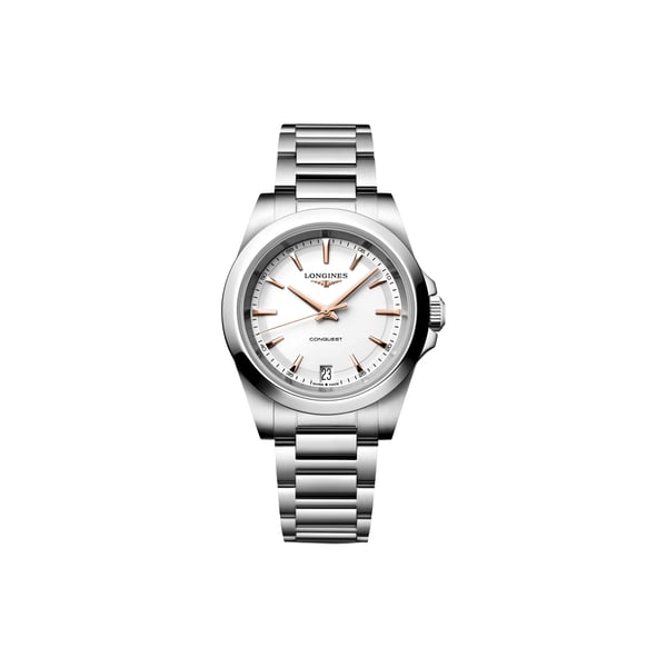 Montre qurartz Conquest 2023 en acier inoxydable Montre qurartz Conquest 2023 en acier inoxydable