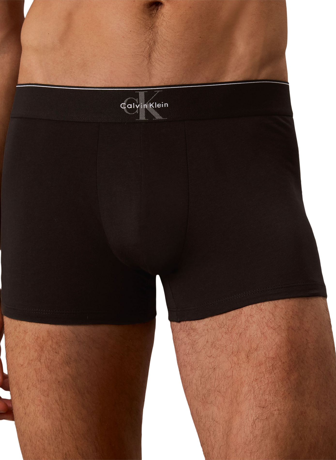 Set aus 3 Boxershorts mit Logo aus Baumwollmischung CALVIN KLEIN Schwarz