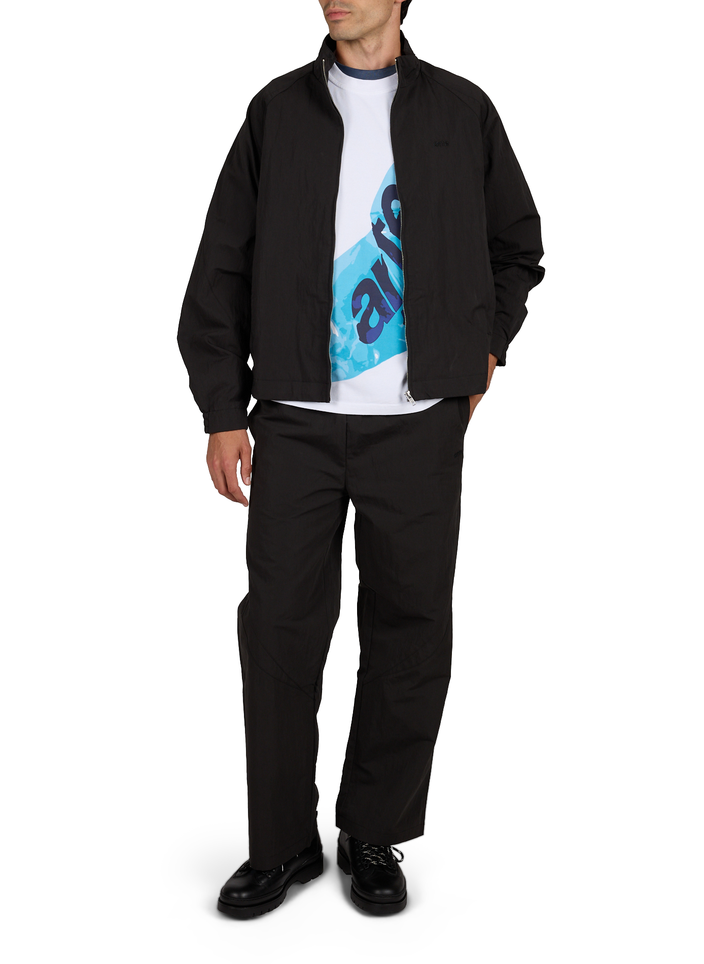 Logo-Jacke aus Baumwollmischung ARTE ANTWERP Schwarz