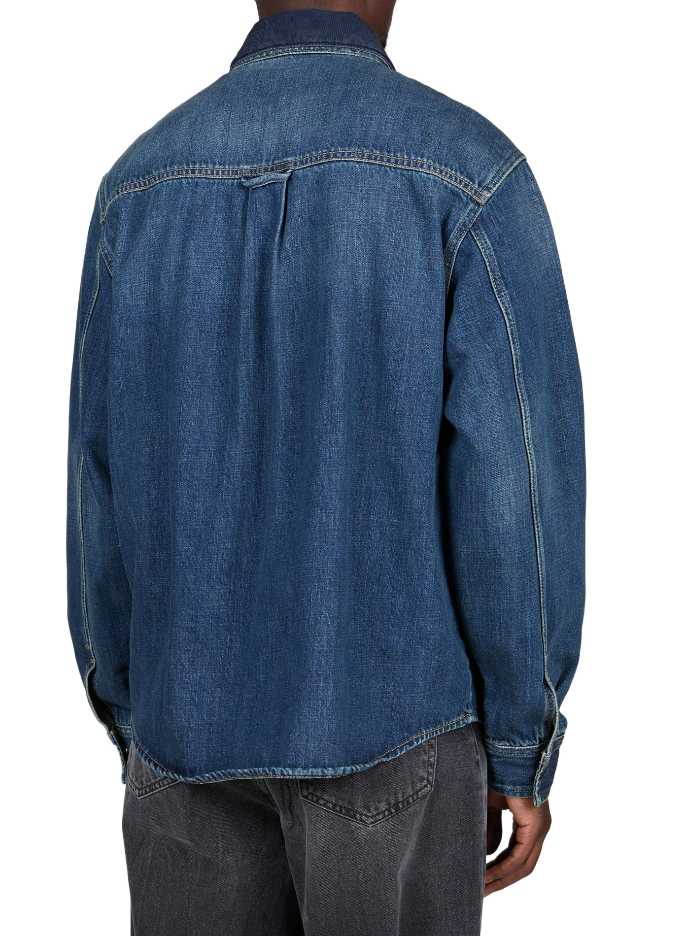 Weite Overshirt Oakland Shirt aus Baumwolle CARHARTT WIP Blau