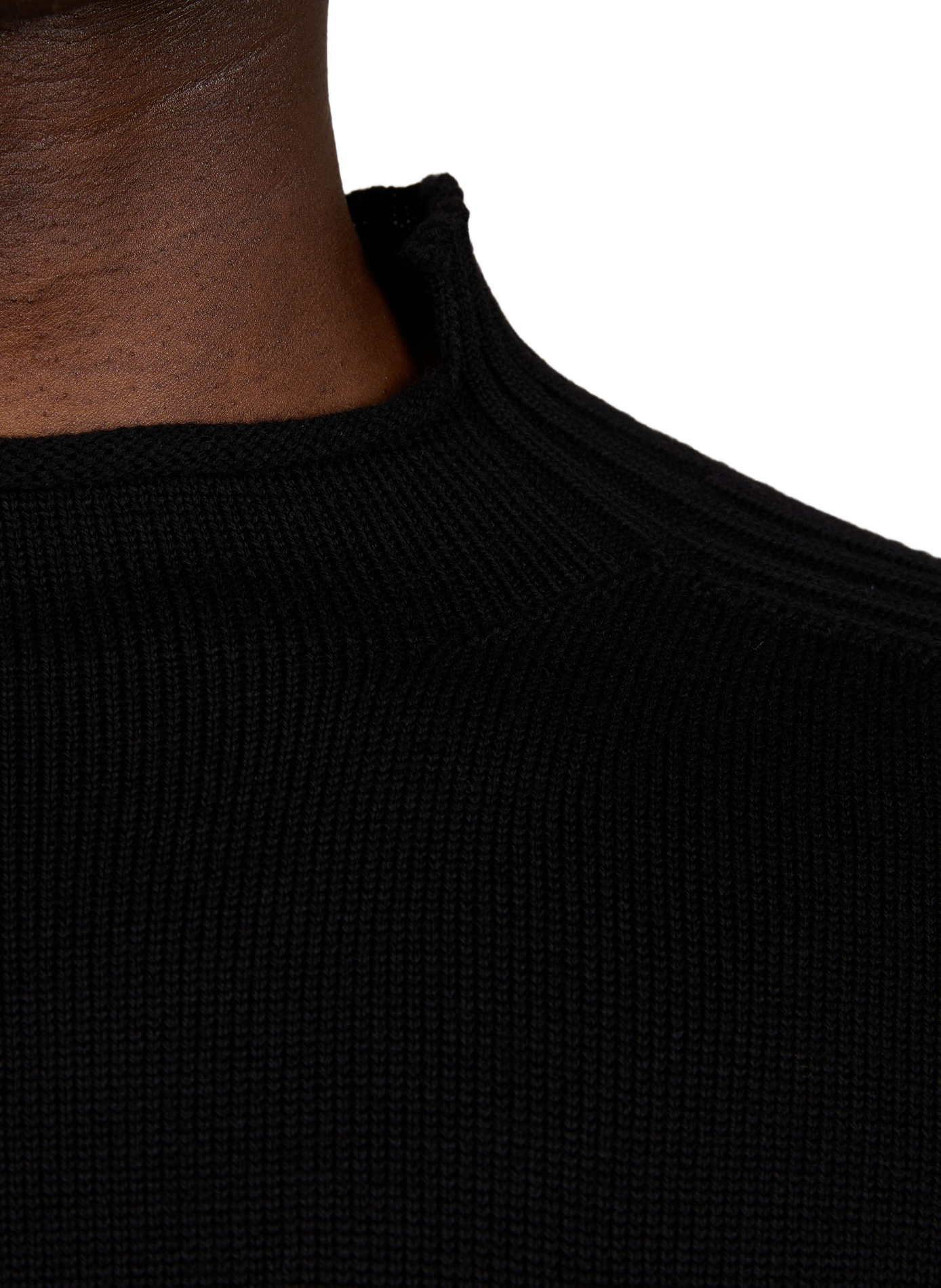 Straight wool knit sweater VIVIENNE WESTWOOD Black