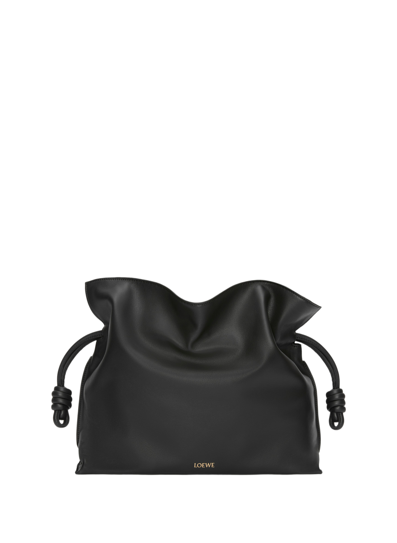 Flamenco clutch Large model in nappa calf leather LOEWE Black