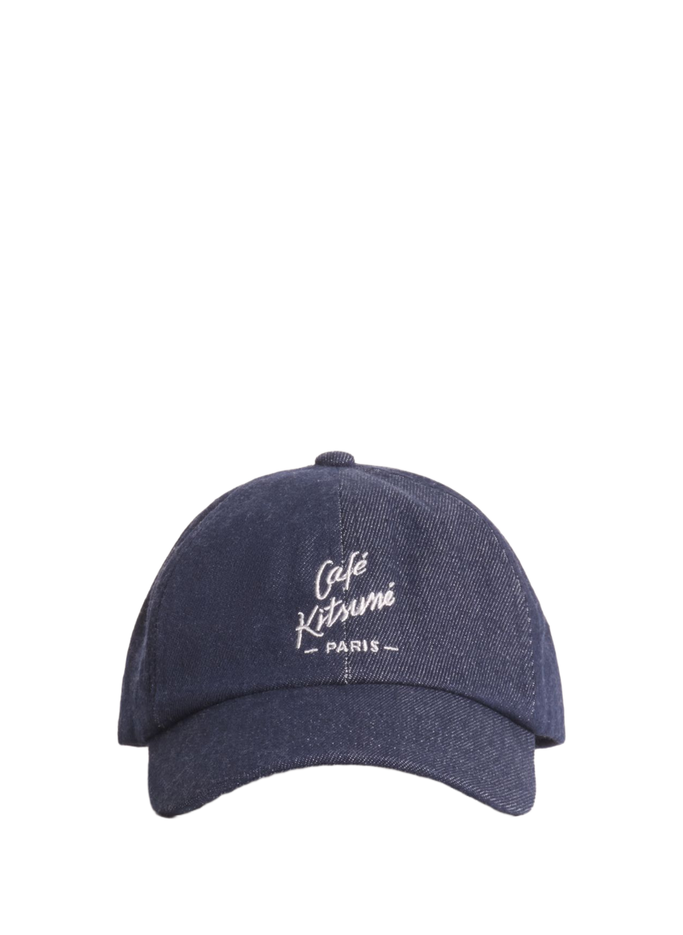 Denim-Kappe MAISON KITSUNÉ Blau